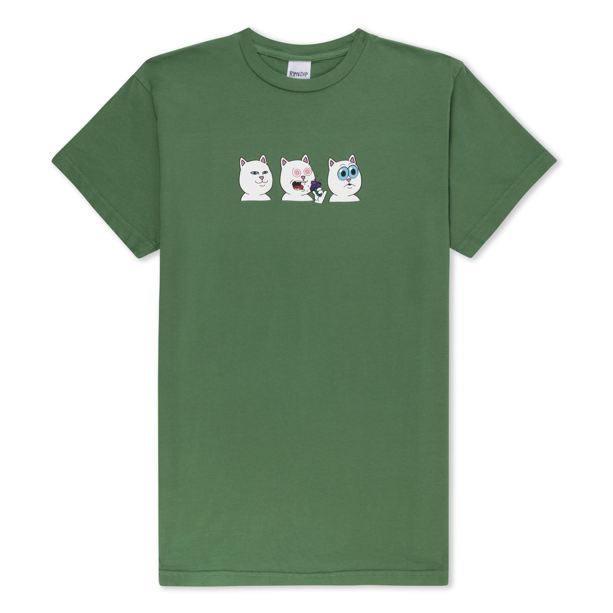 RIPNDIP Shroom Diet Tee (Olive)