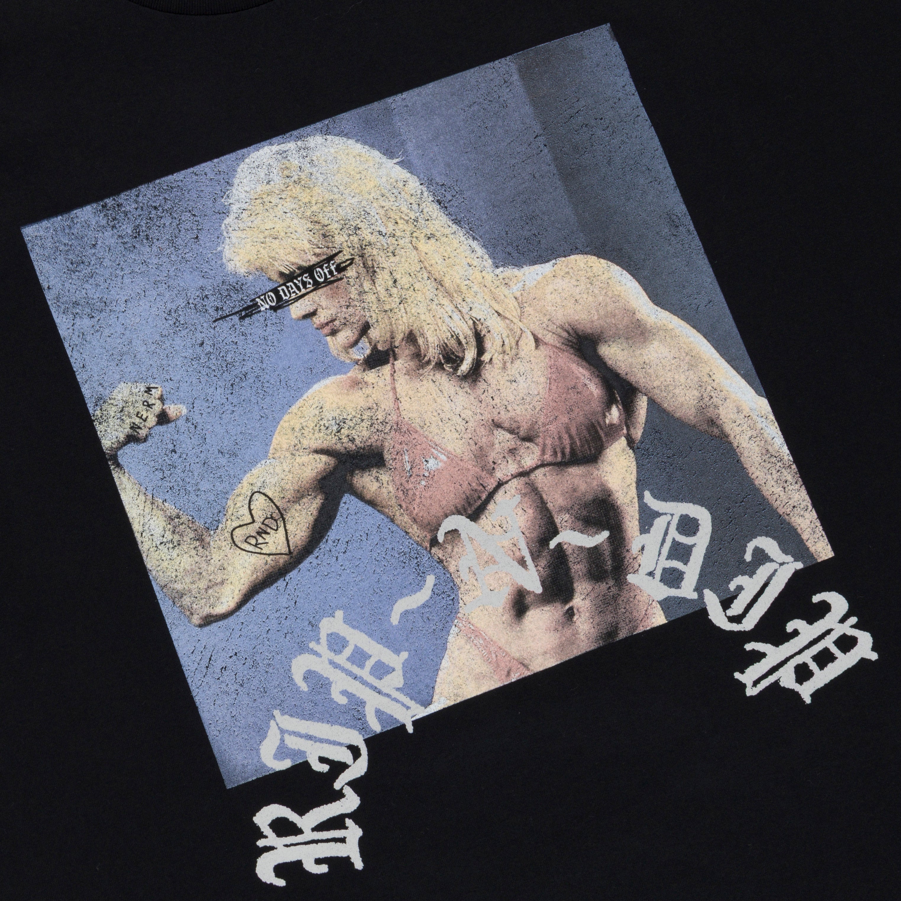 Protein Cropped Tee (Black)