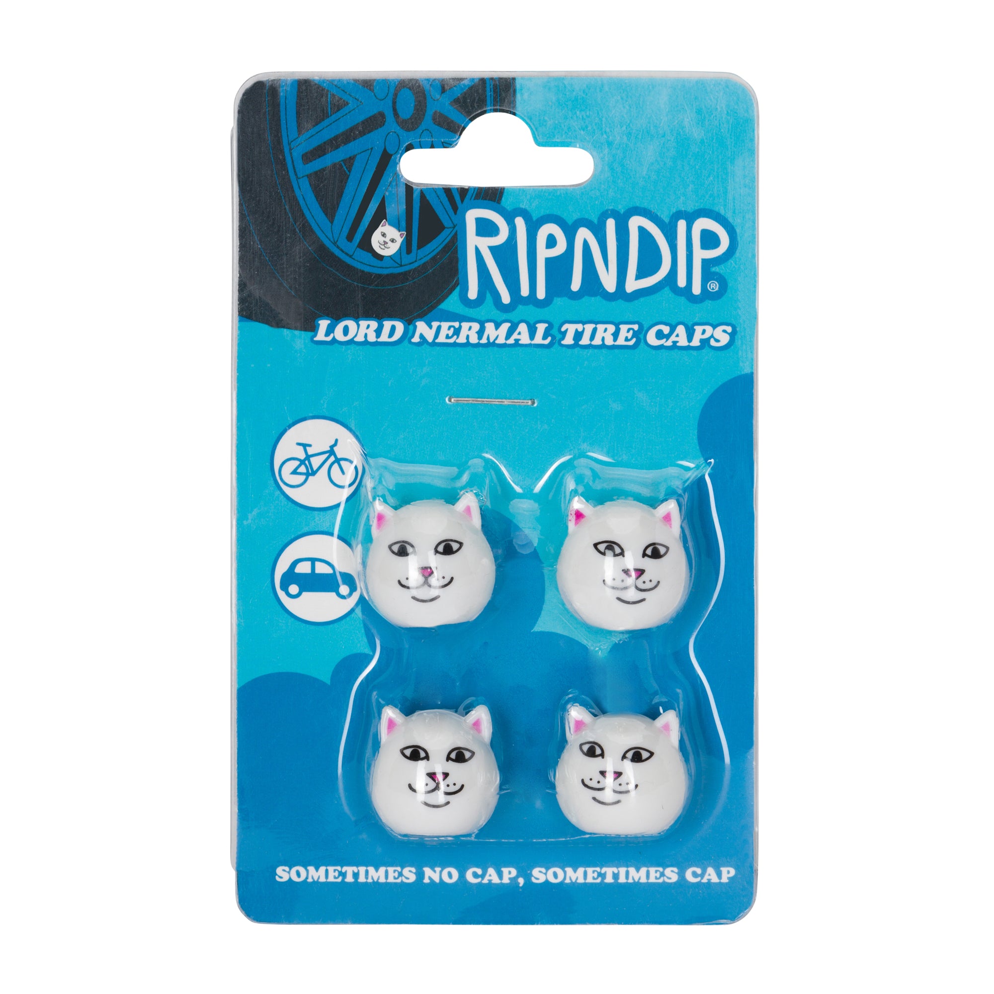 RIPNDIP Lord Nermal Tire Caps (White)