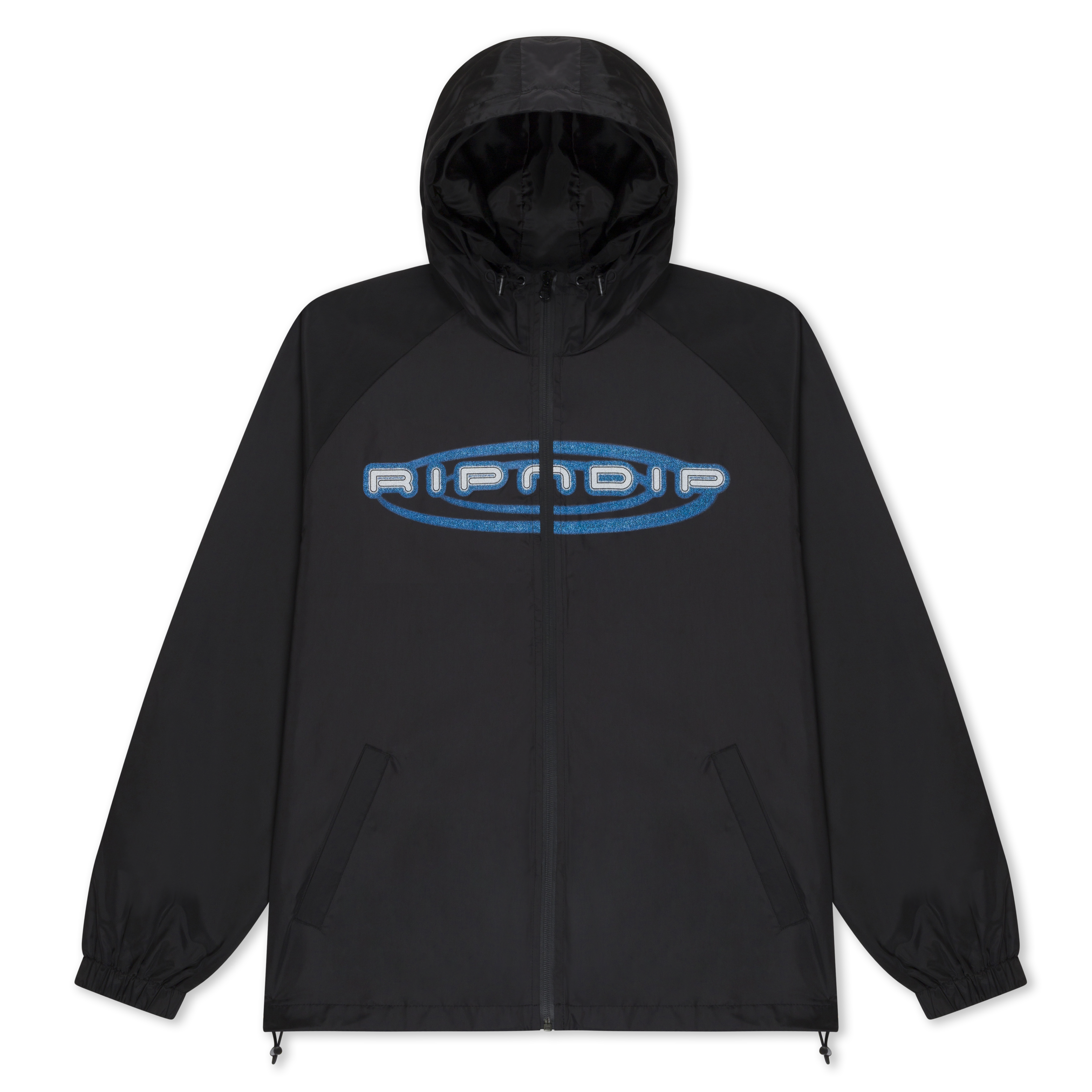 RIPNDIP Otis Zip Up Hooded Jacket (Black)