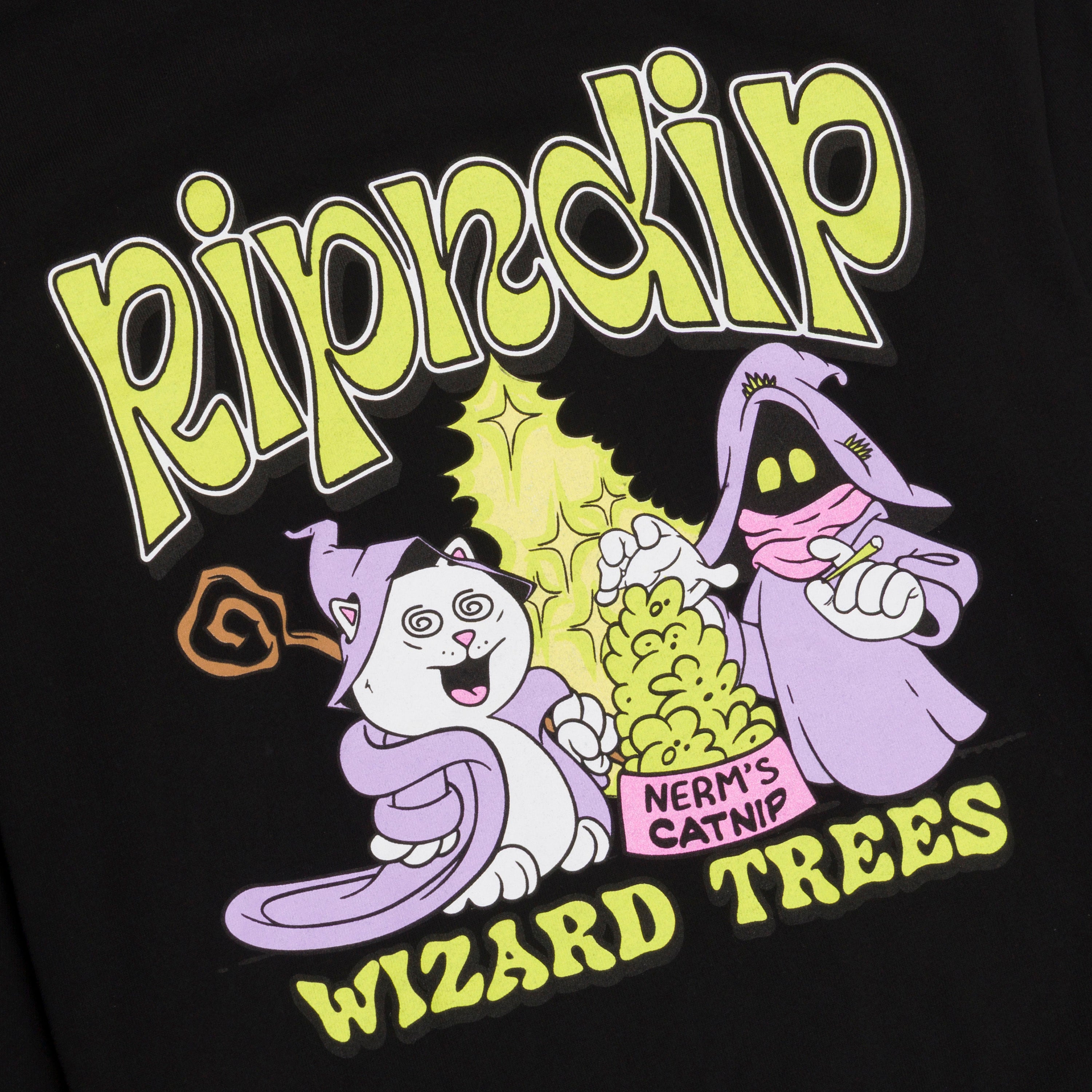 RIPNDIP Ripndip Wizard Trees Catnip Hoodie (Black)