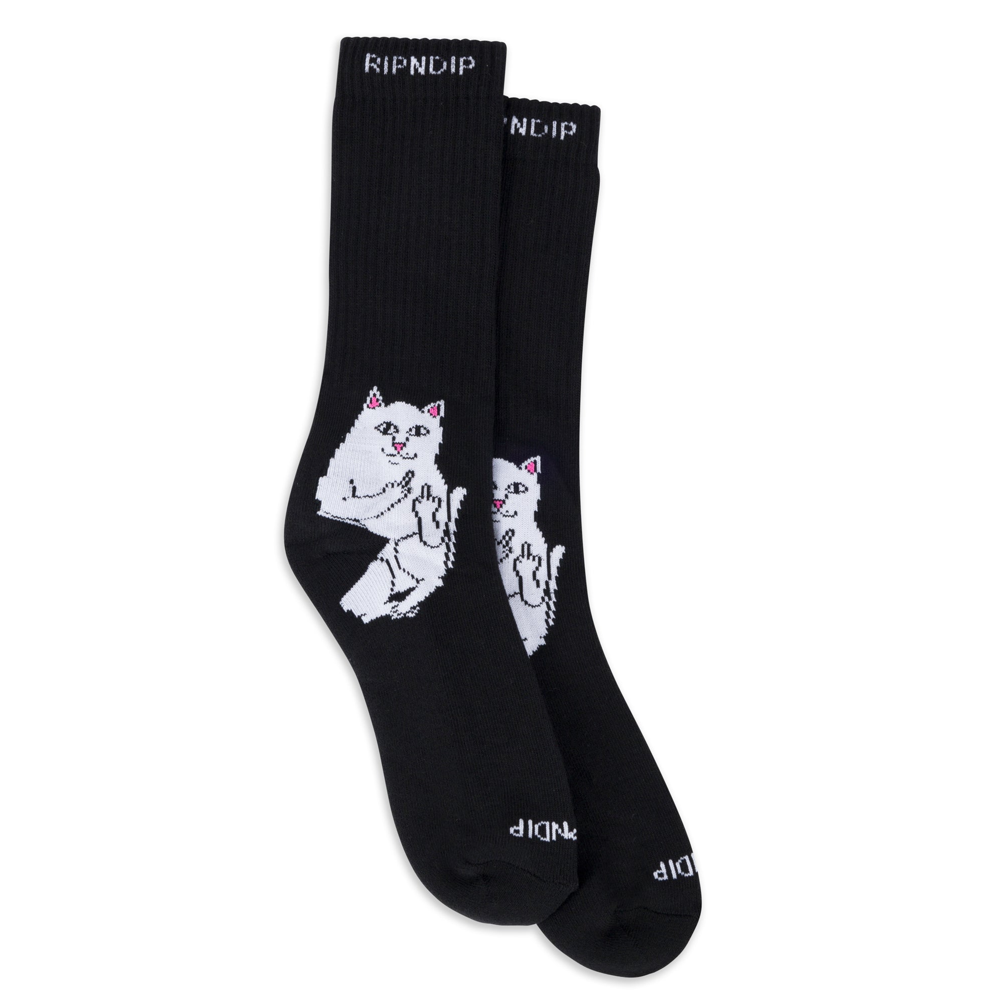 RIPNDIP Lord Nermal Socks (Black)