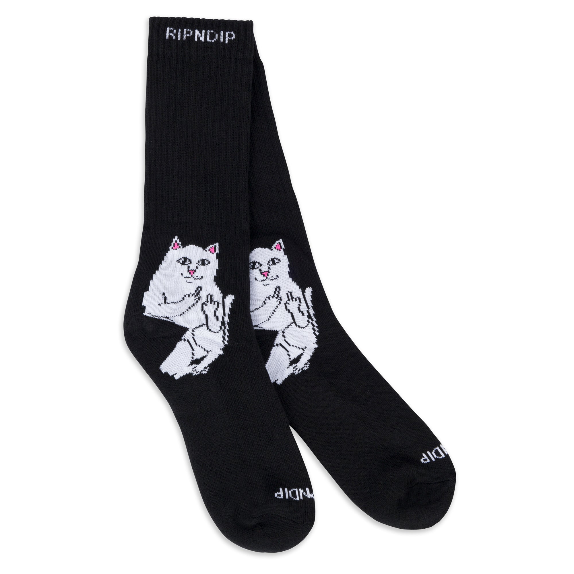 RIPNDIP Lord Nermal Socks (Black)