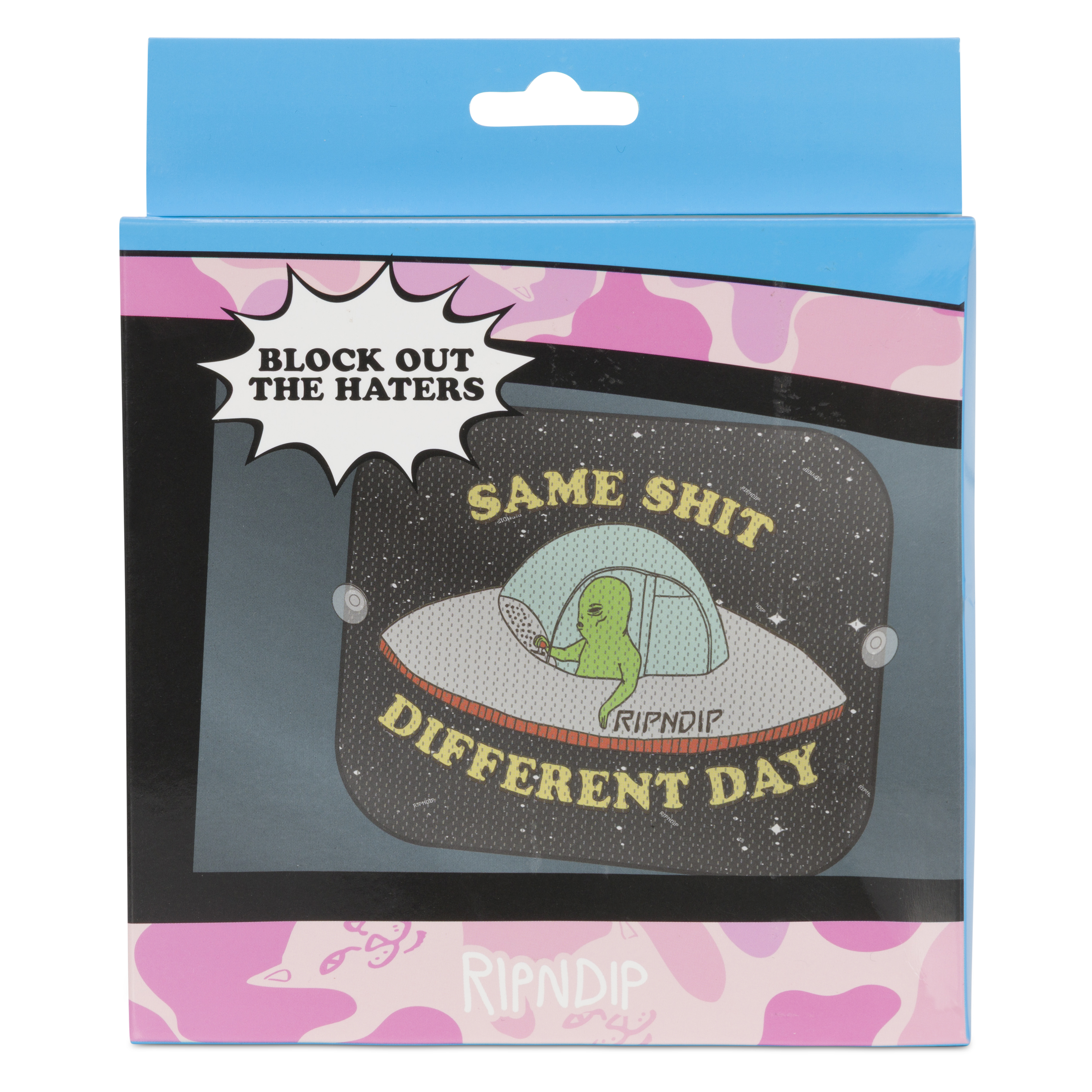 RIPNDIP Same Shit Different Day Window Shade (Black)