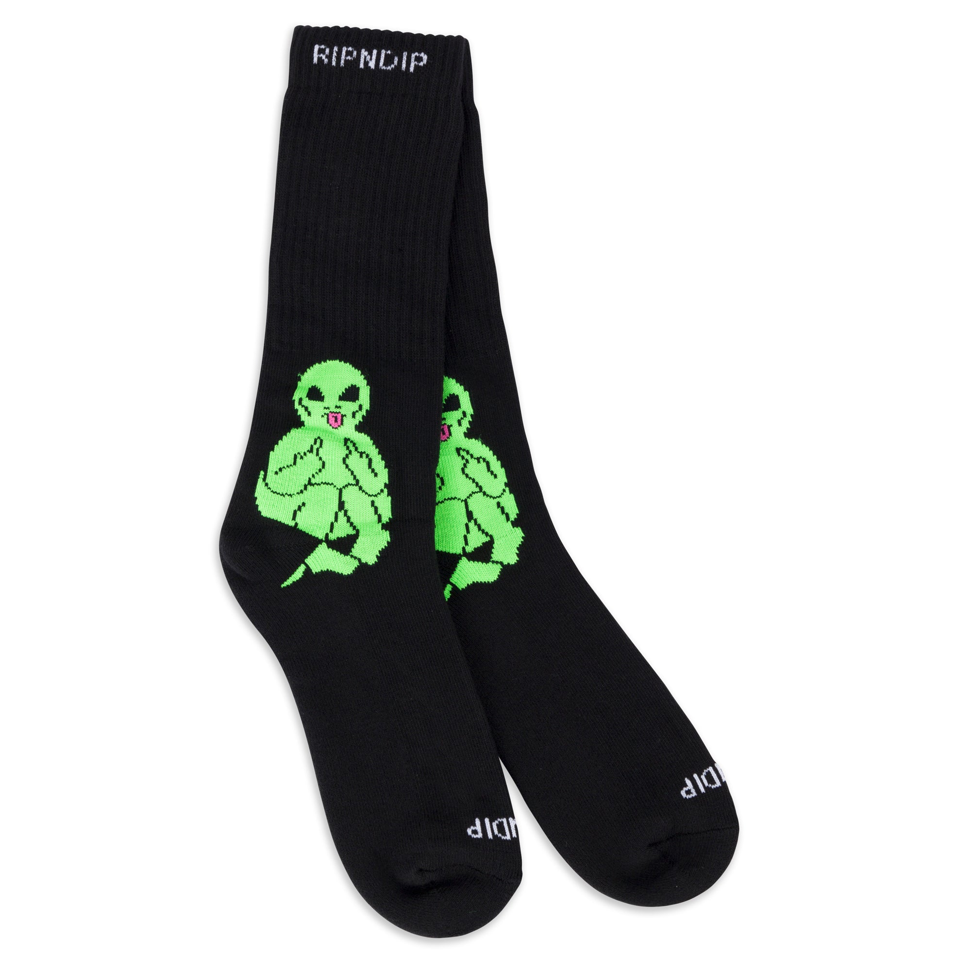 RIPNDIP Lord Alien Socks (Black)
