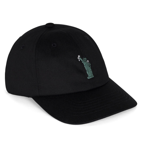 Liberty 6 Panel Hat (Black) – RIPNDIP