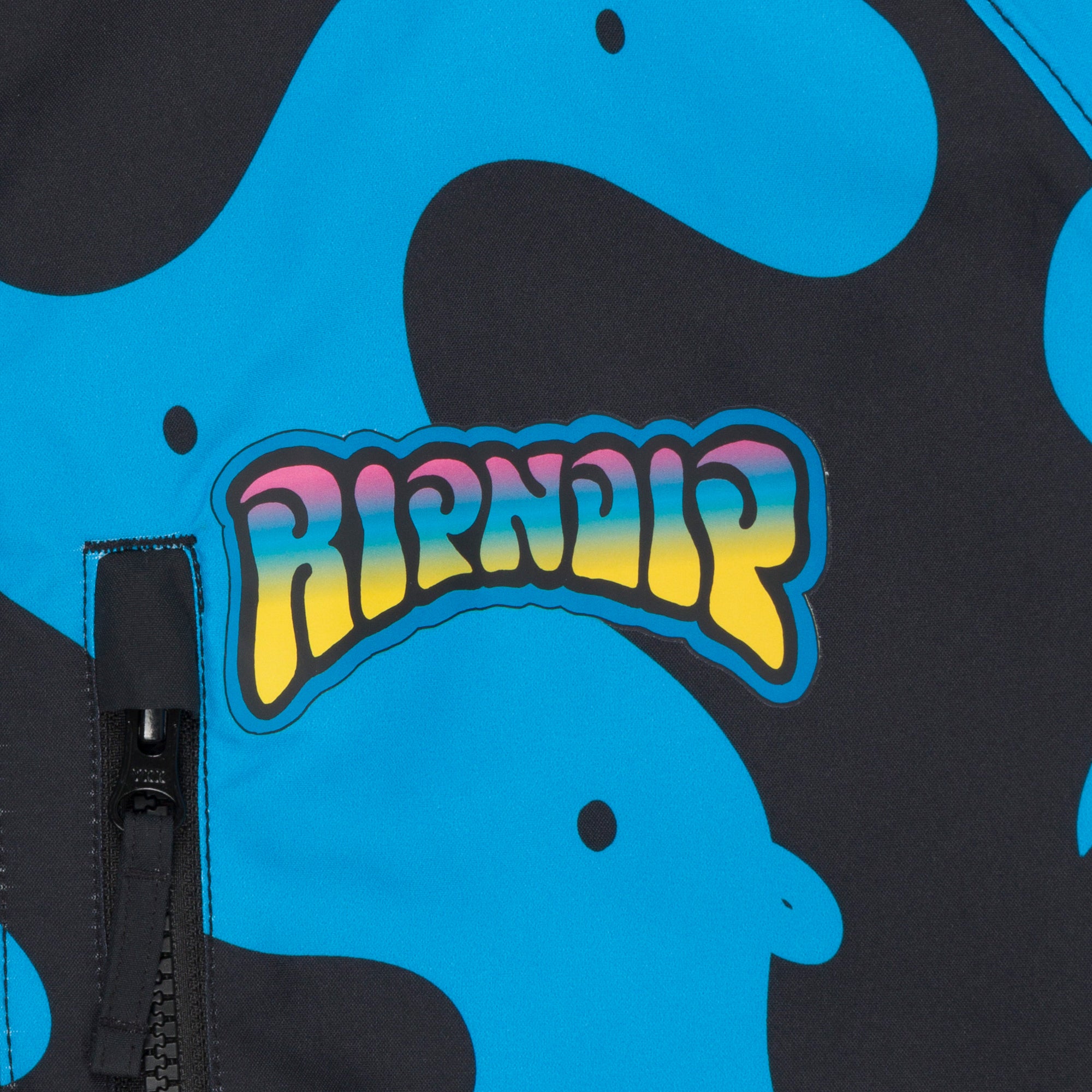 RIPNDIP Psychedelic 2.0 Snowboard Jacket (Black / Blue)