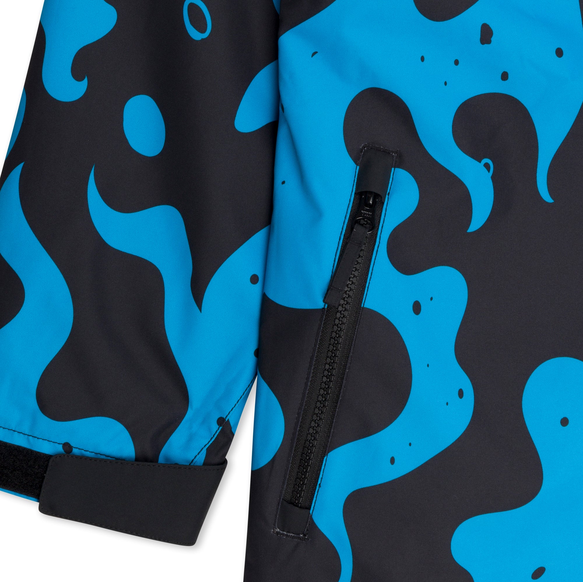 RIPNDIP Psychedelic 2.0 Snowboard Jacket (Black / Blue)