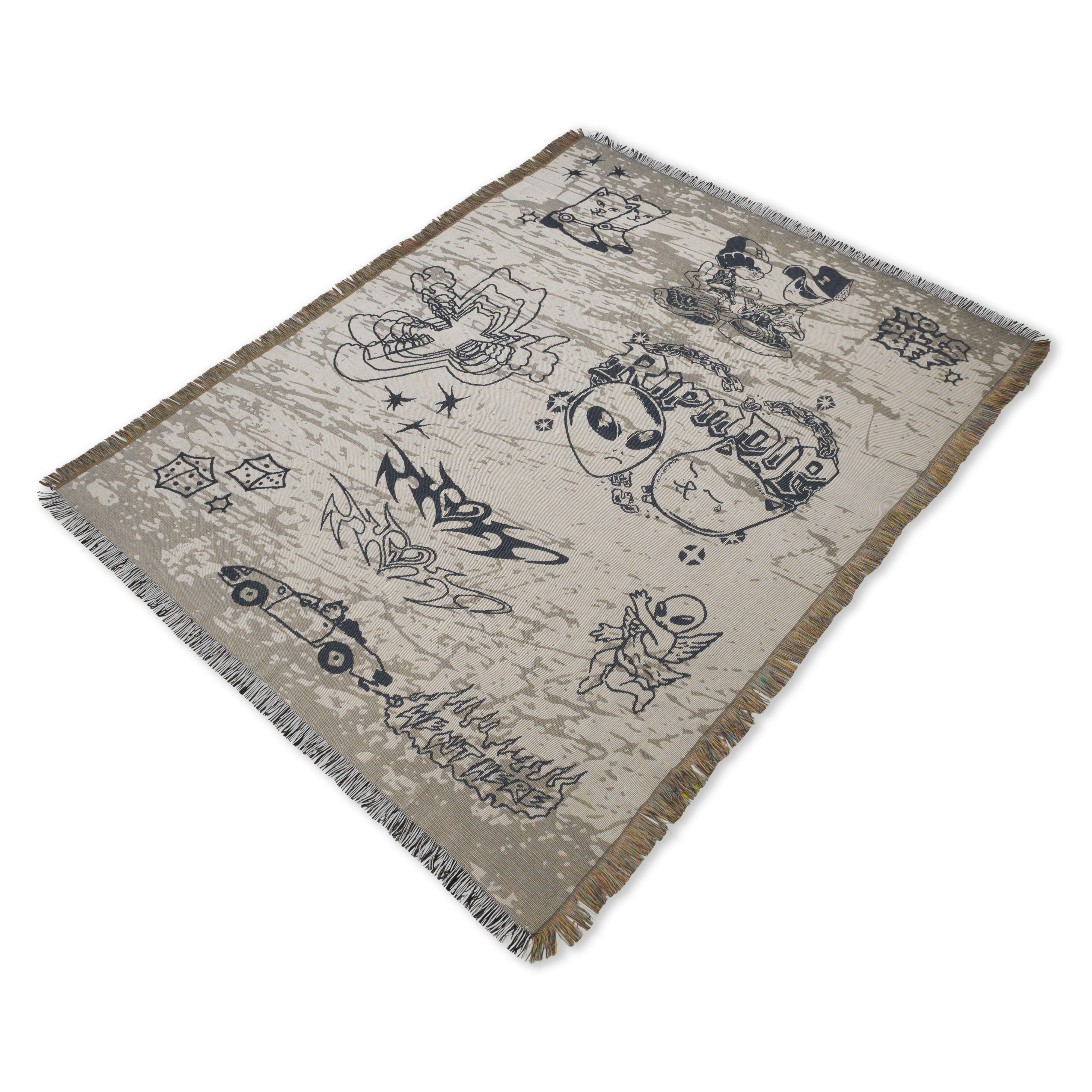 RIPNDIP Westside Blanket (Bone)