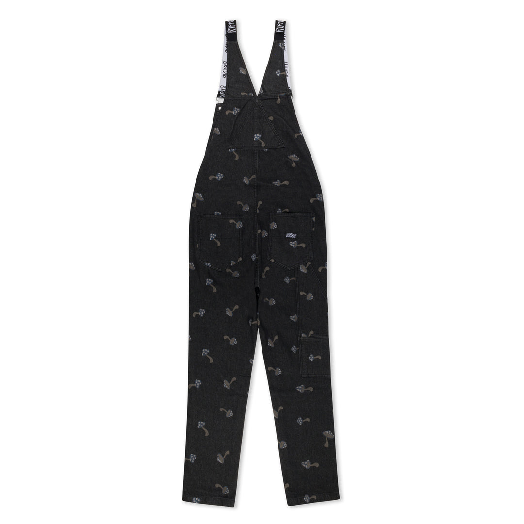 Euphoria Denim Overalls (Black) RIPNDIP