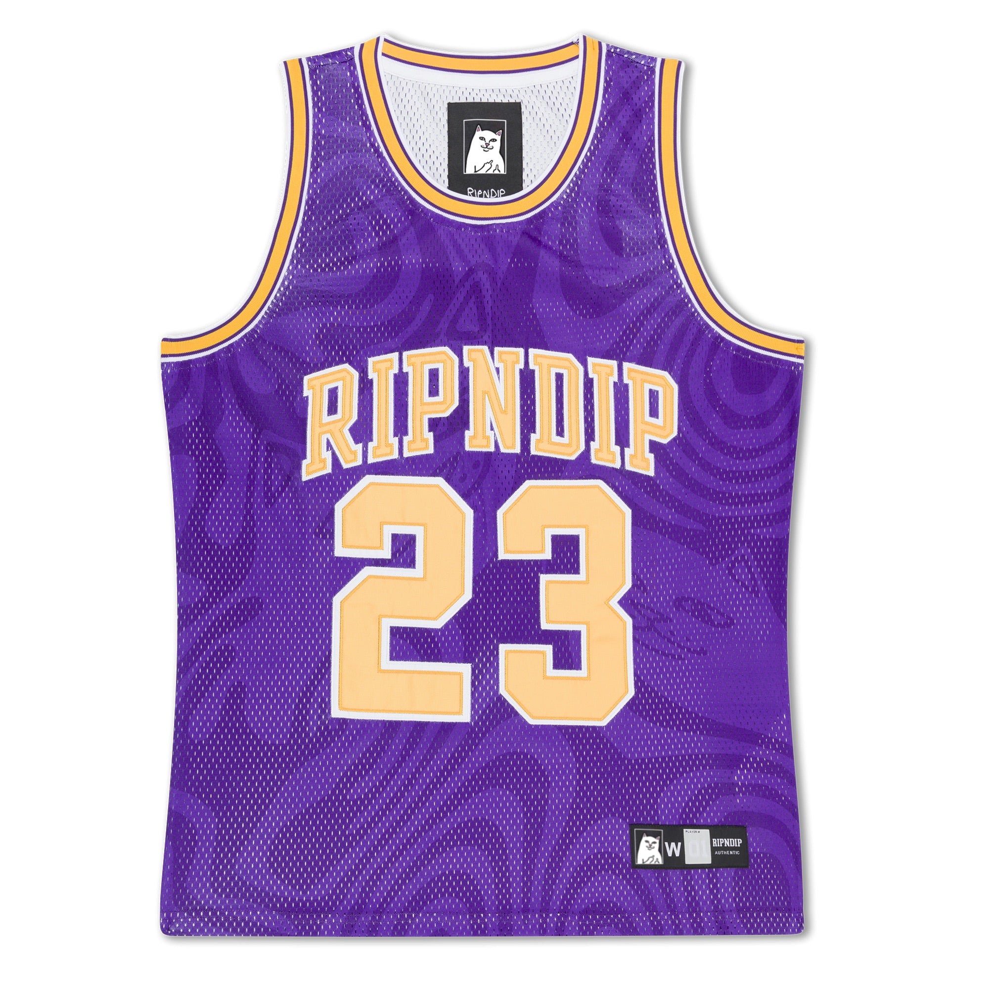 RIPNDIP Ripndip LA Basketball Jersey (Purple)