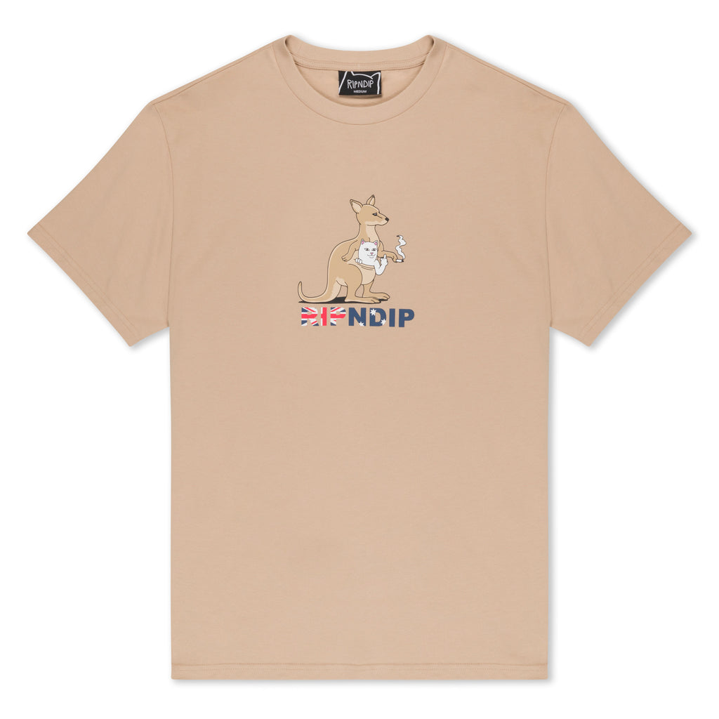 RIPNDIP JOEY NERM Tシャツ 半袖 Almond 送料込み Joey Nerm Tee (Almond) – RIPNDIP