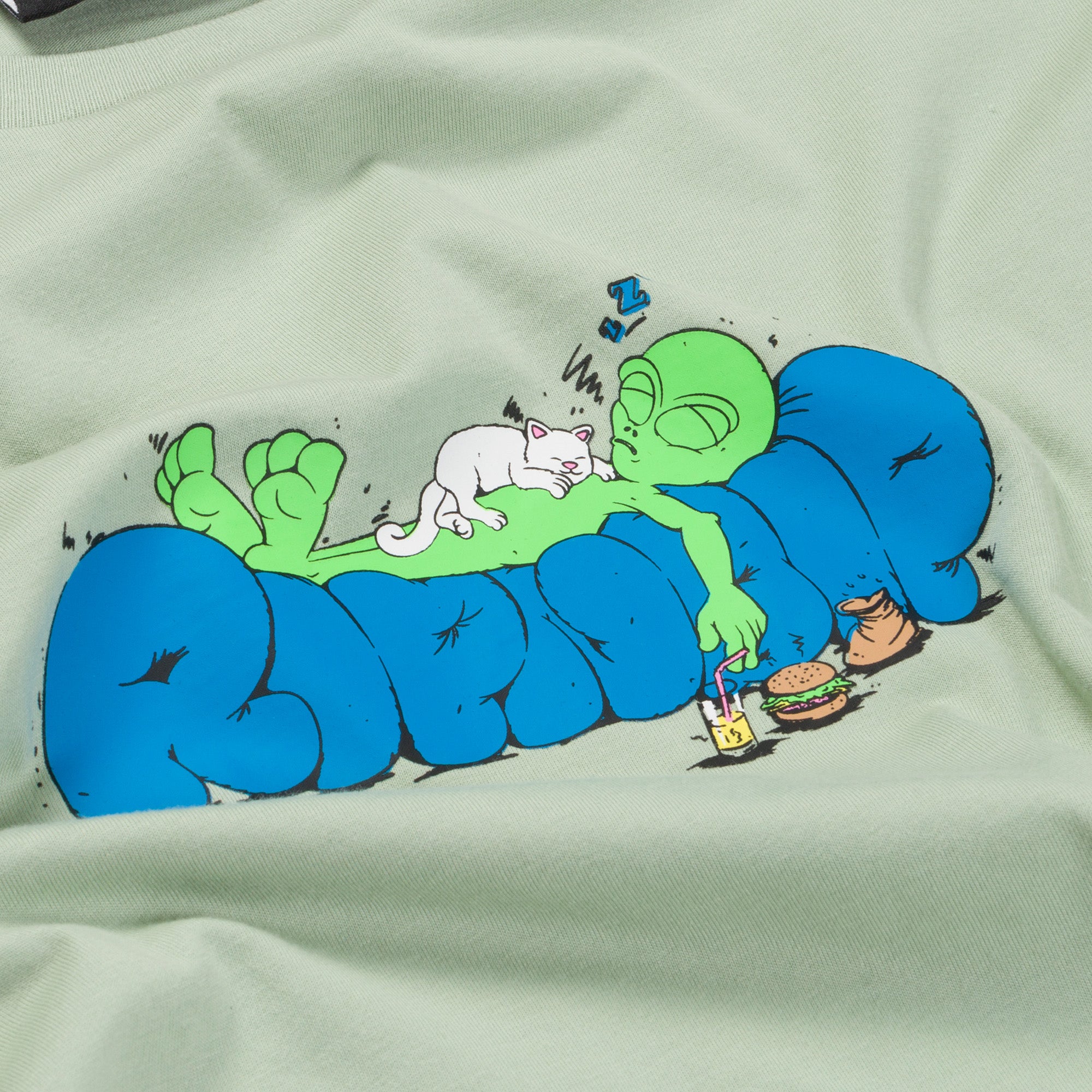 RIPNDIP Sleepy Tee (Sage)