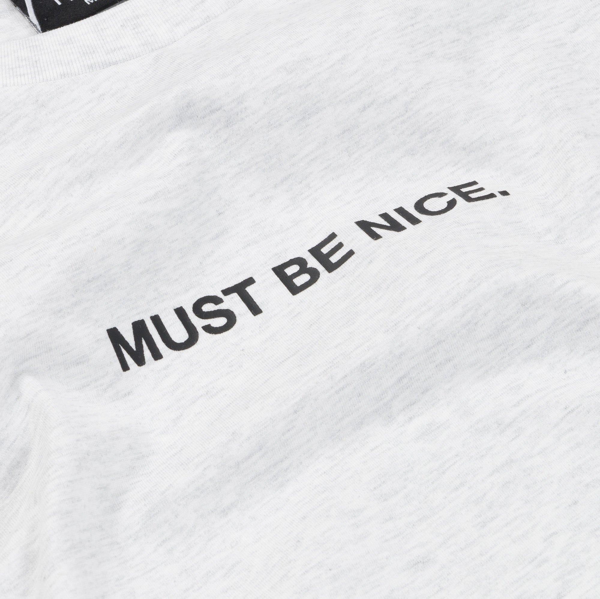 RIPNDIP Must Be Nice Long Sleeve (Ash Heather)