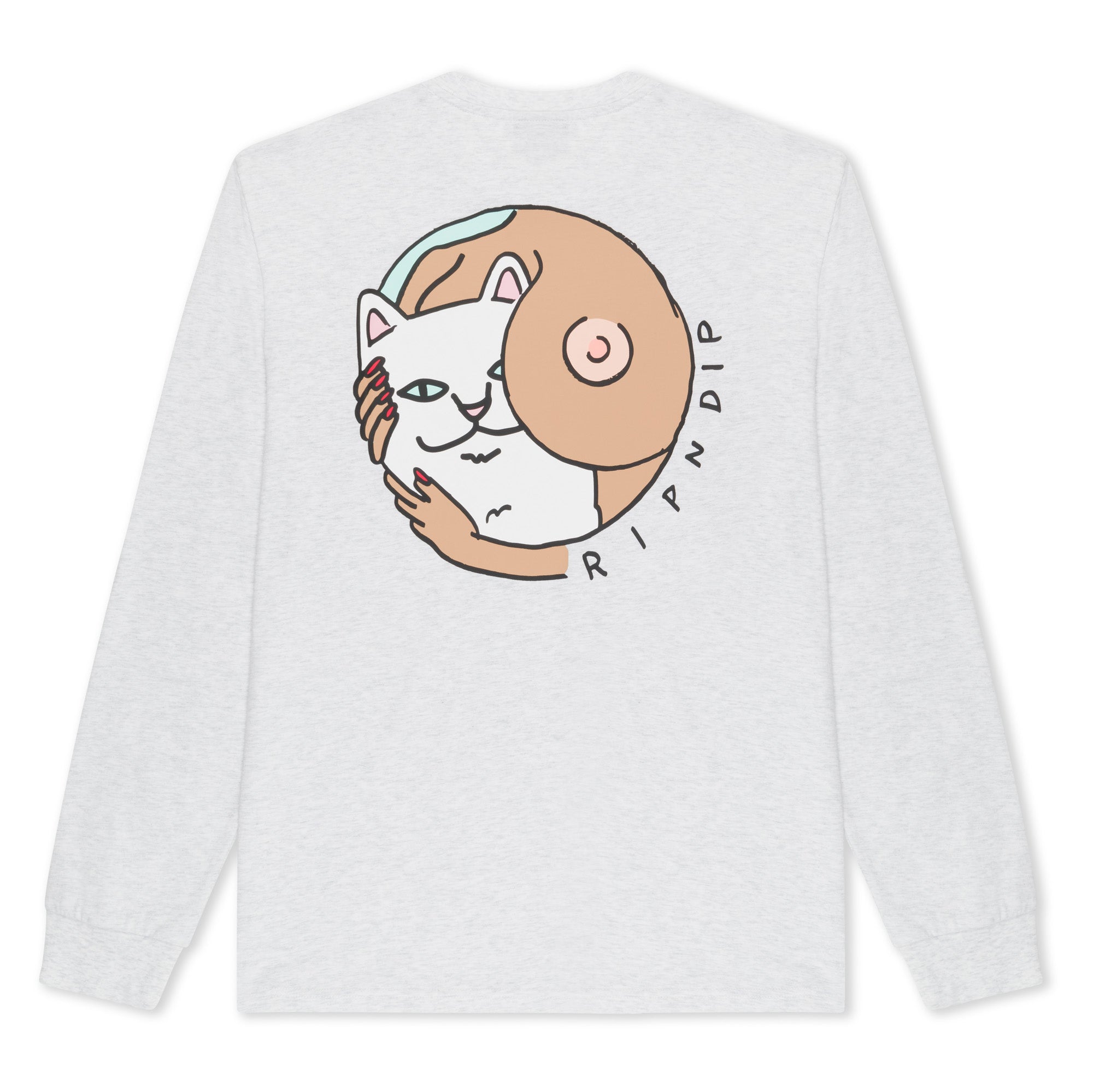 RIPNDIP Must Be Nice Long Sleeve (Ash Heather)