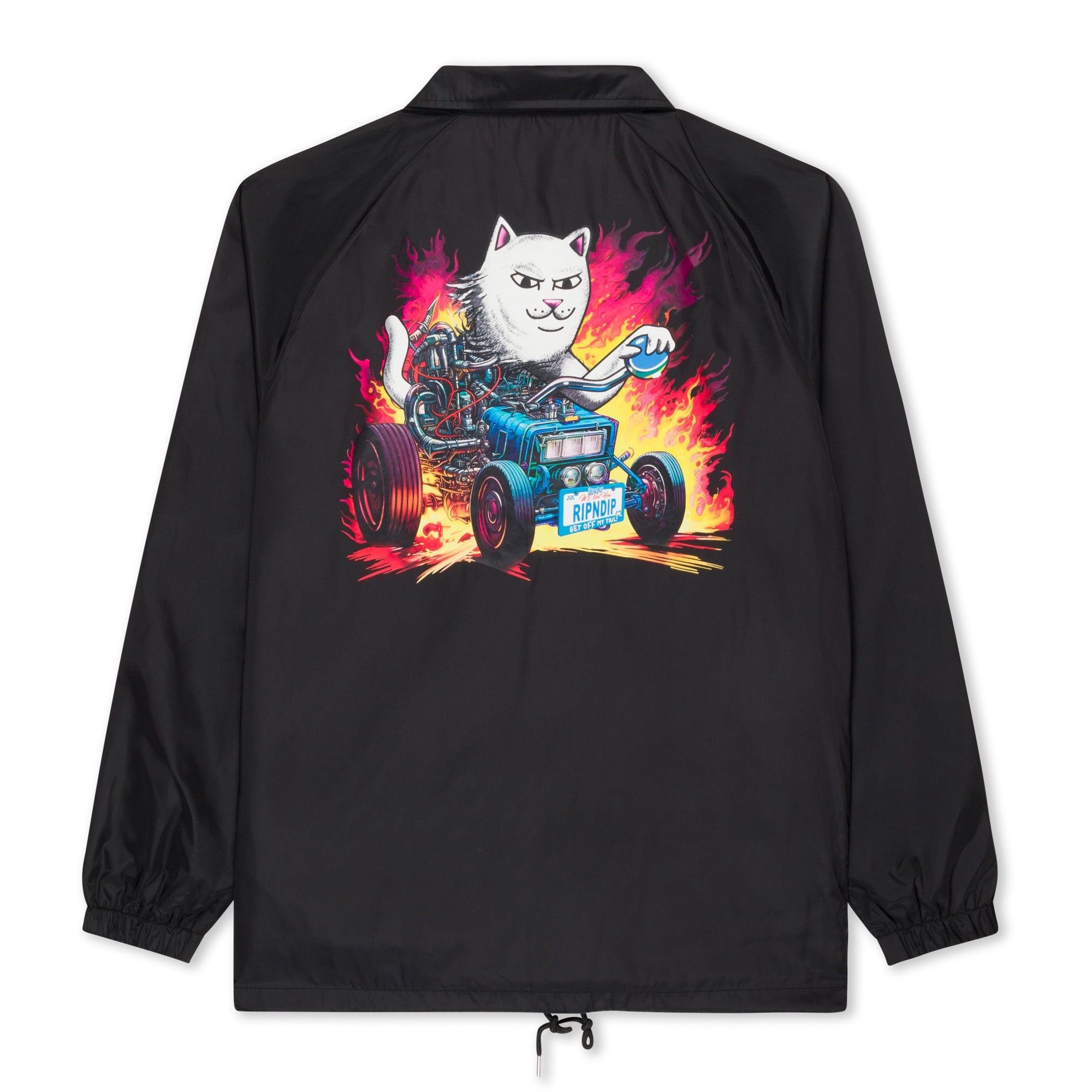 RIPNDIP Risky Business Coaches Jacket (Black)