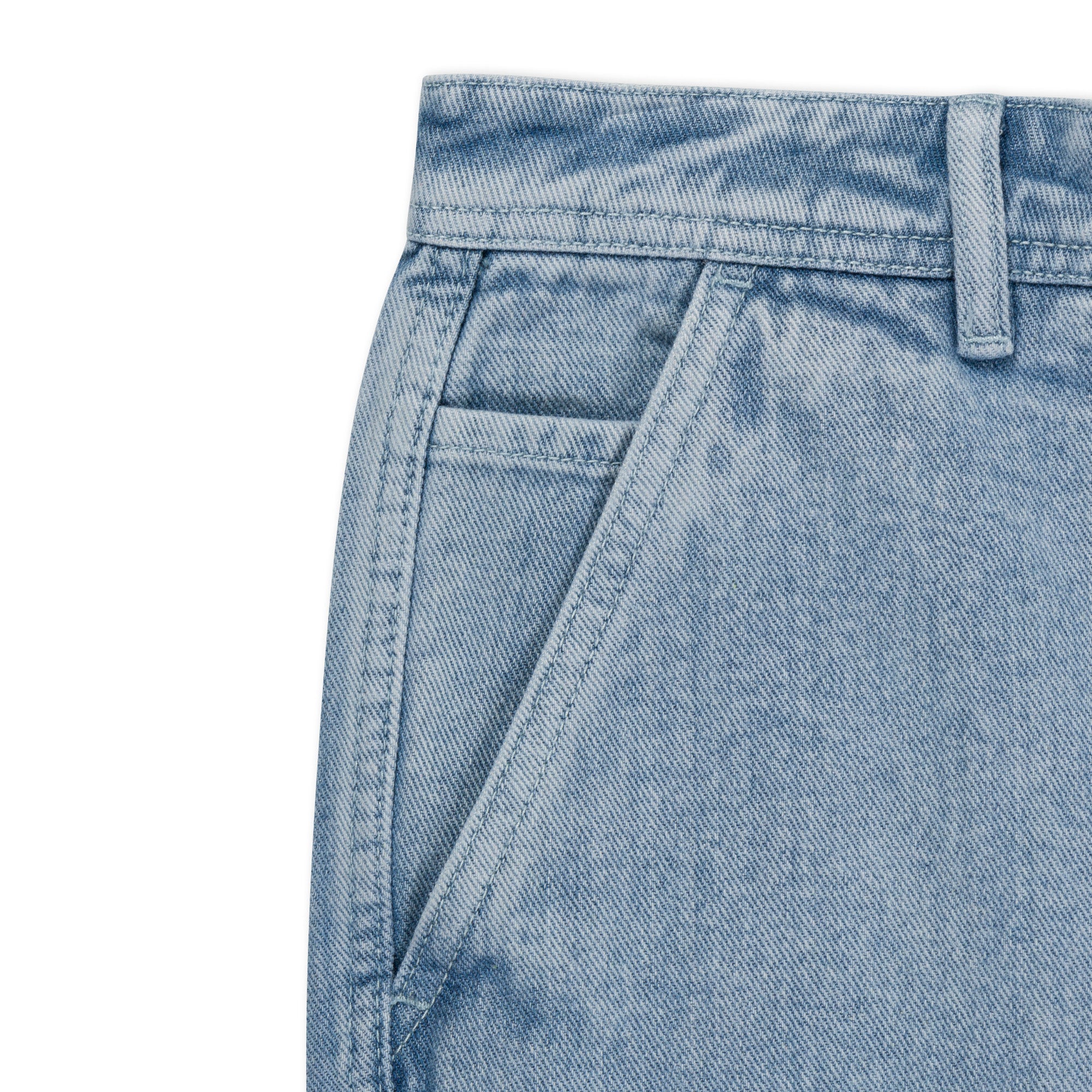 RIPNDIP Ranagram Denim Shorts (Medium Wash)