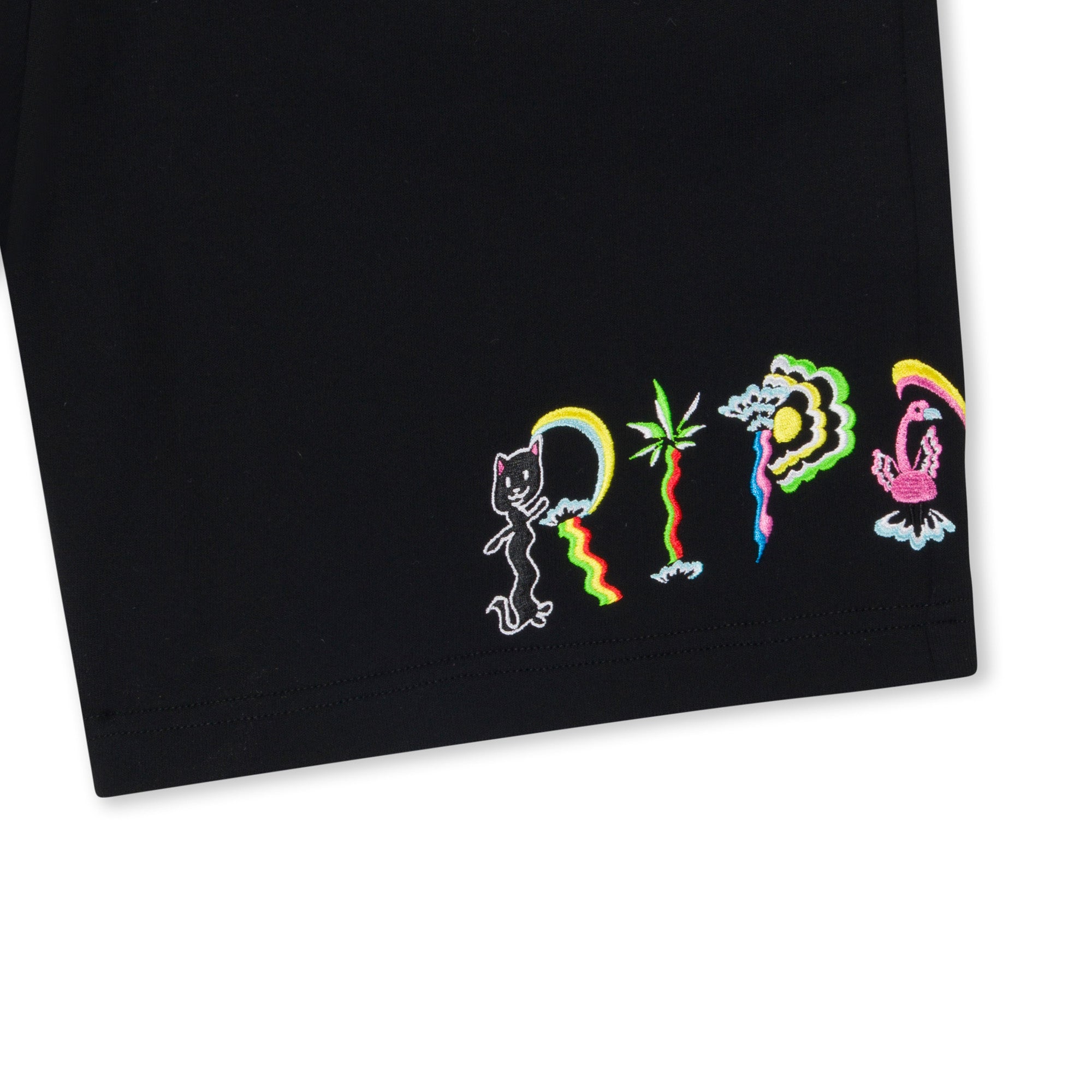 RIPNDIP Venice Sweatshorts (Black)