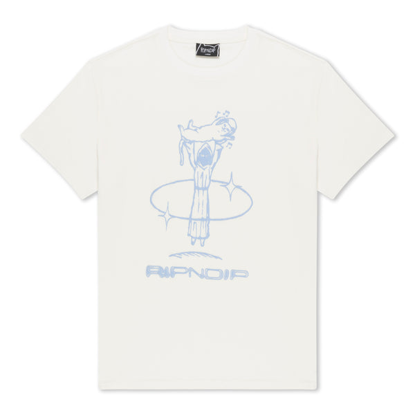 関税込み♪【RIPNDIP】Saturn サターン ロゴ★Tシャツ Saturn Tee (Bone) – RIPNDIP