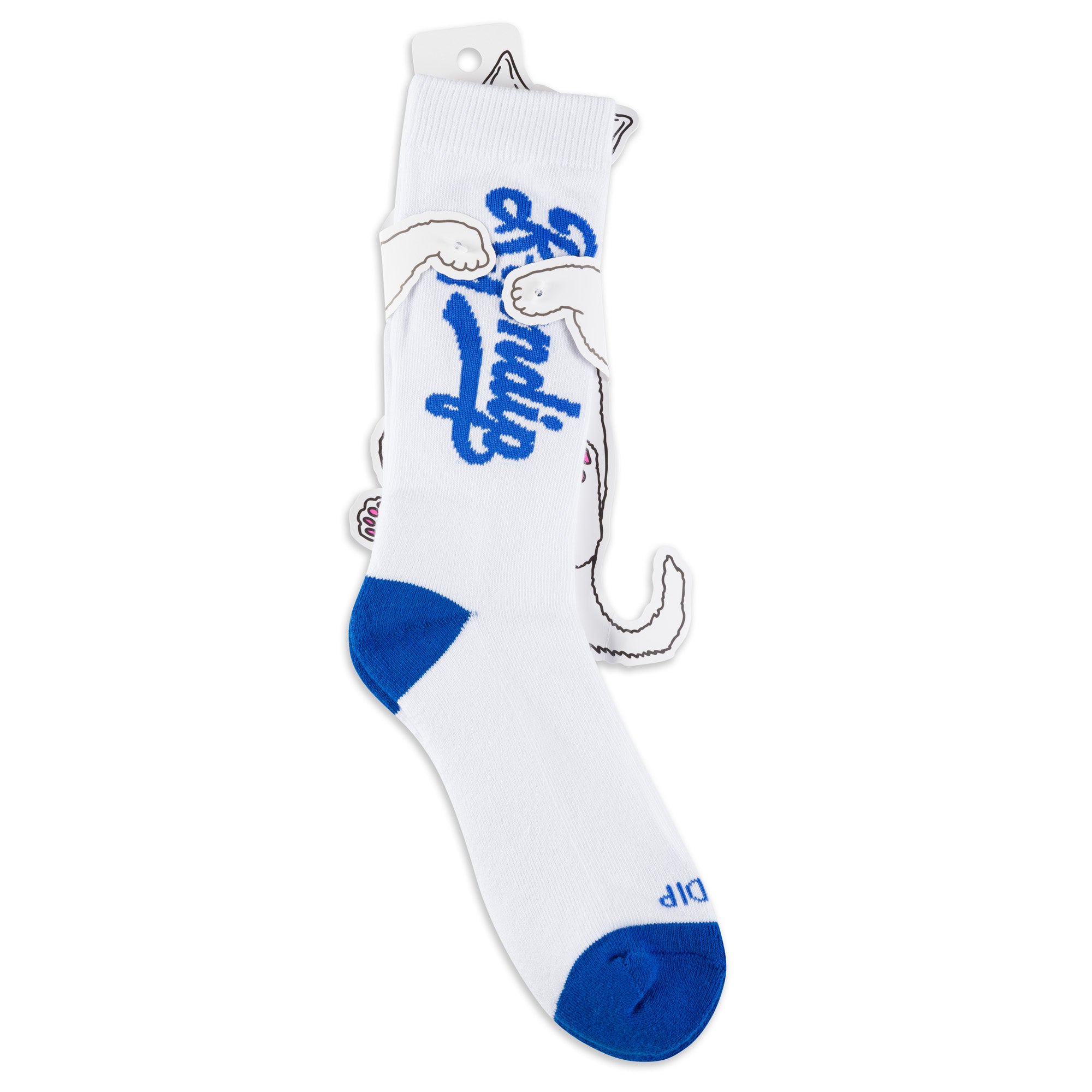 RIPNDIP Los Ripndip Socks (White/Blue)