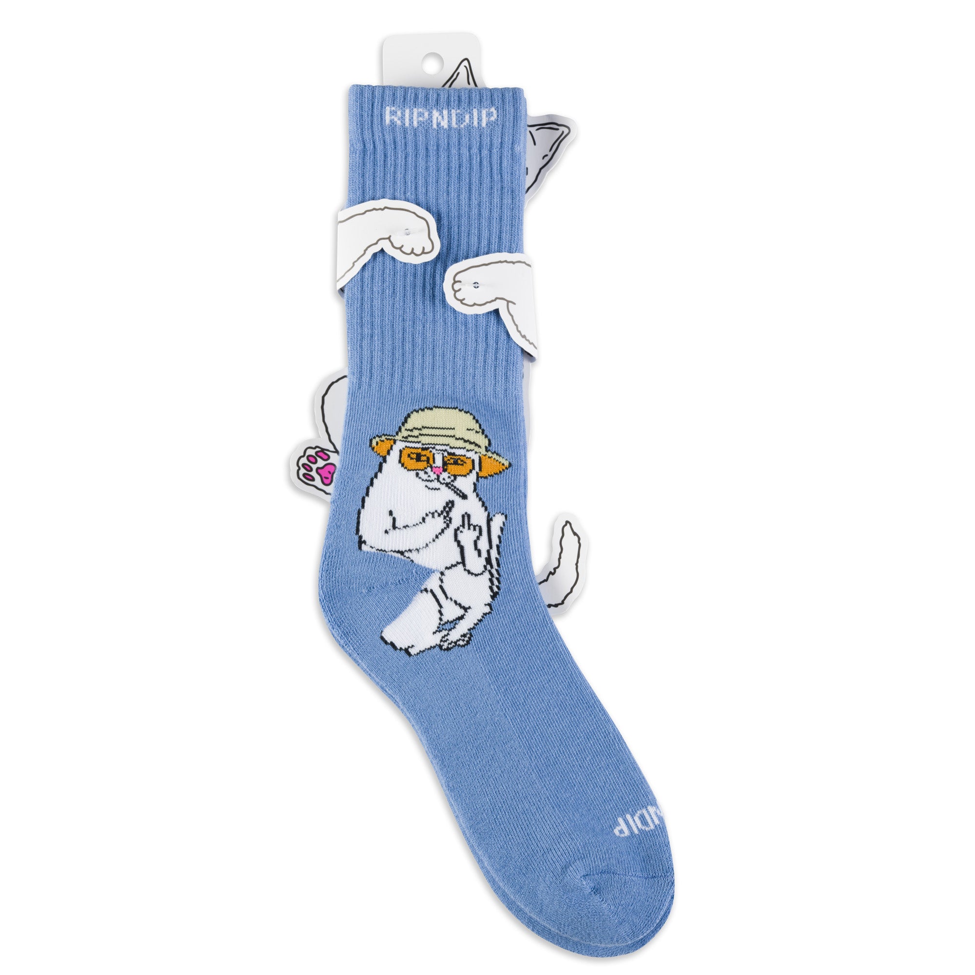 RIPNDIP Nermal S Thompson Socks (Slate)