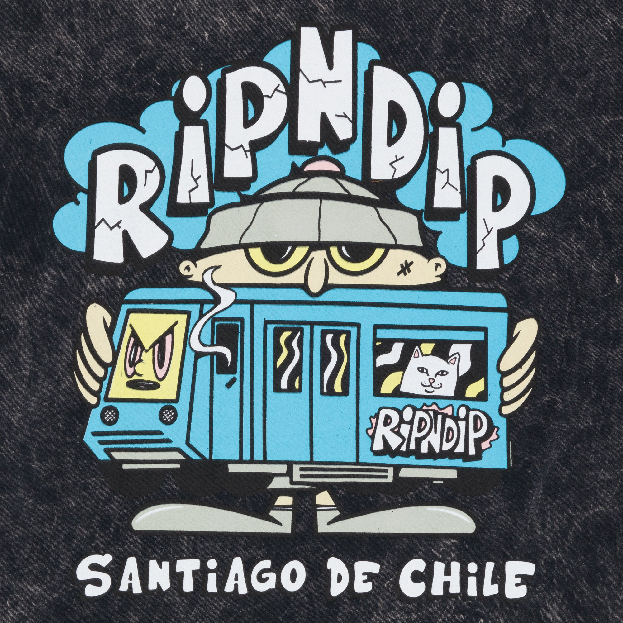 RIPNDIP Nerm In Chile Tee (Black Mineral Wash)