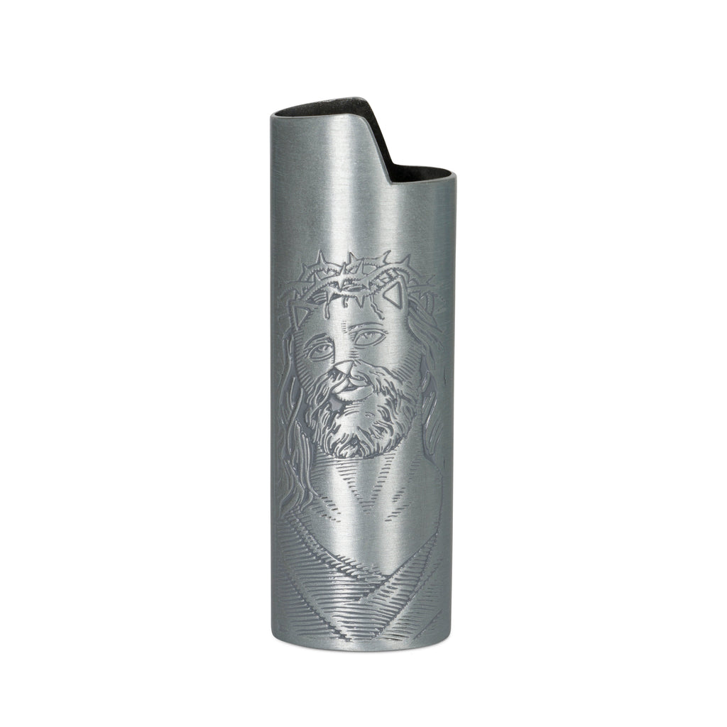 ●R.I.P. Lord Savior Lighter Cover (Silver) – RIPNDIP