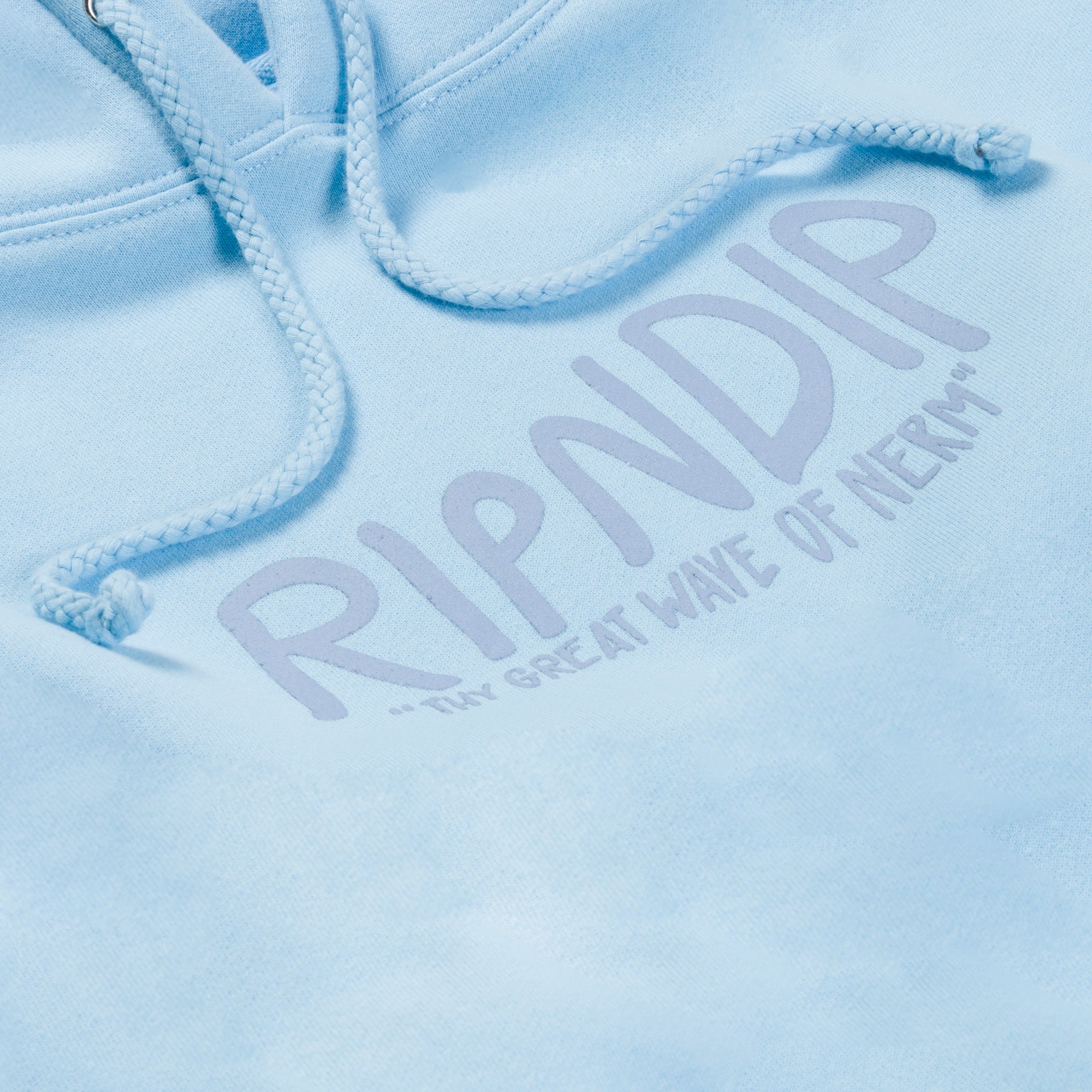 RipNDip The Great Wave Of Nerm Hoodie (Powder Blue)