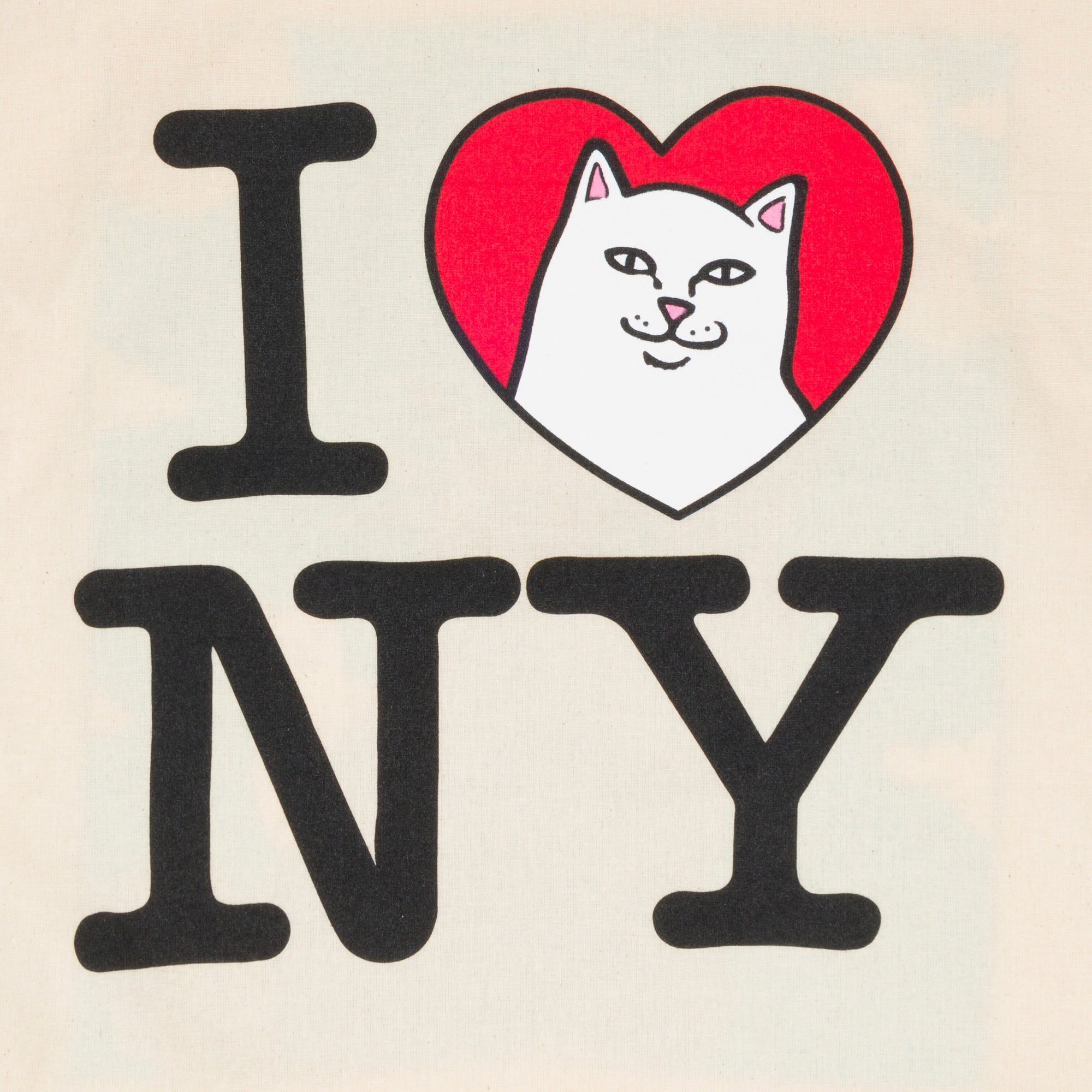 RIPNDIP I Heart NYC Tote Bag (Natural)