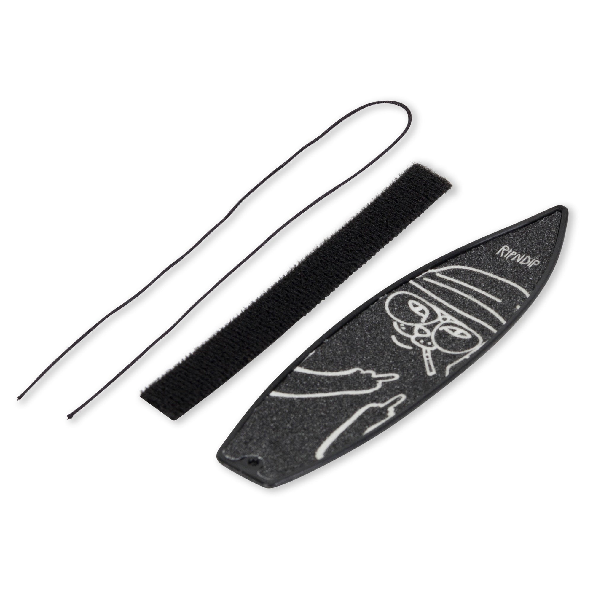 RIPNDIP Nermal S Thompson Finger Surfboard (Black)
