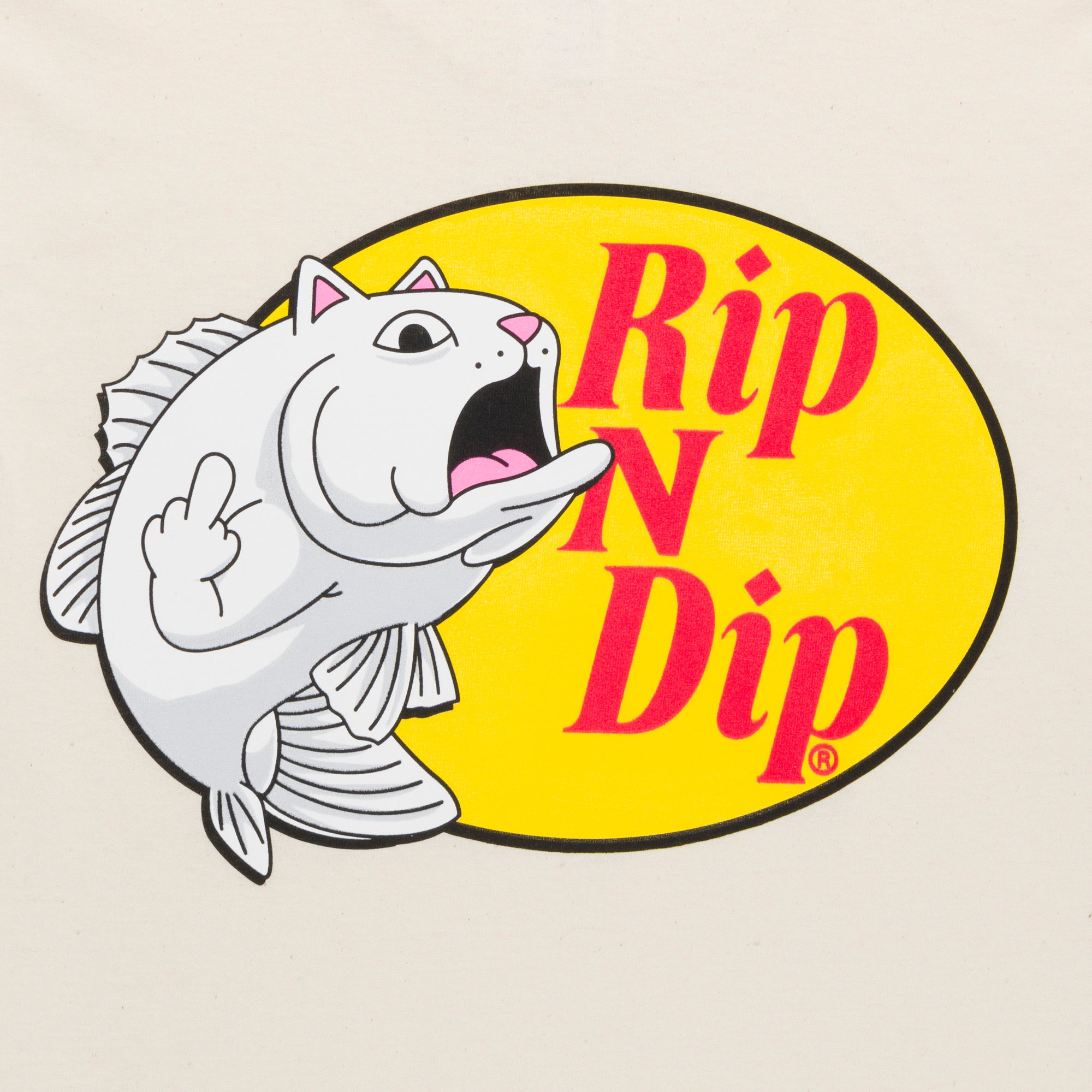 RIPNDIP Catfish Tee (Natural)