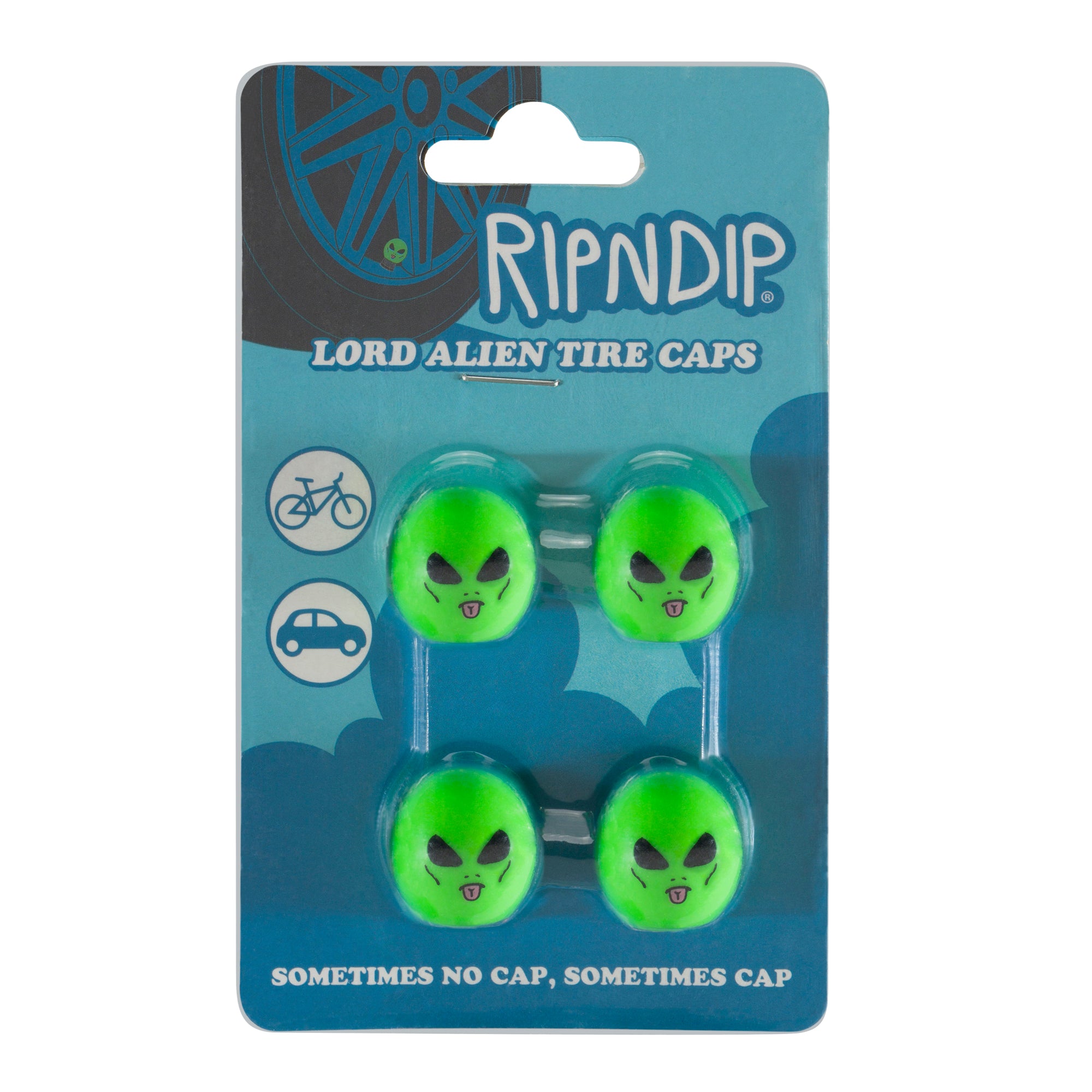 RIPNDIP Alien Tire Caps (Green)