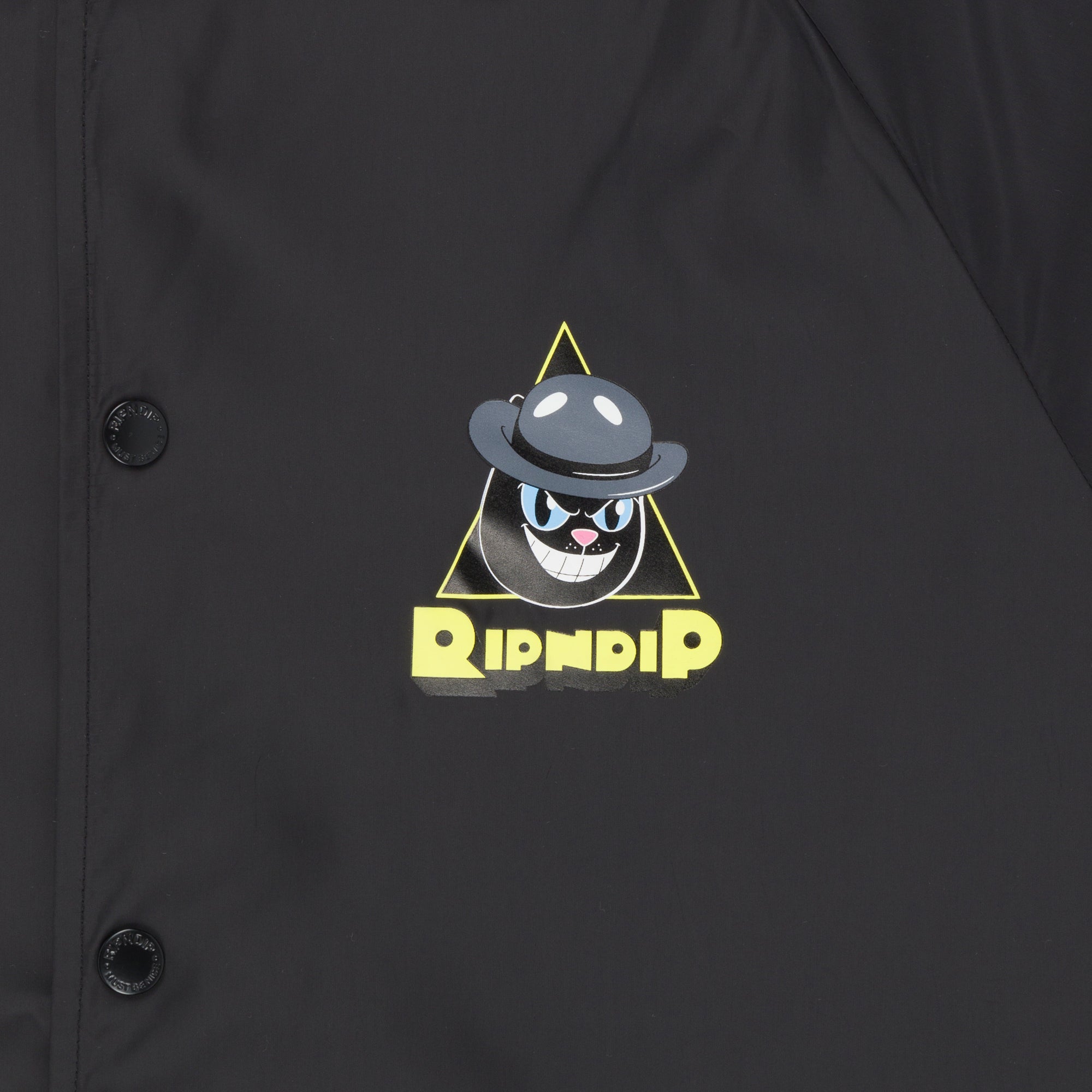 RIPNDIP Slice And Dice Coaches Jacket (Black)