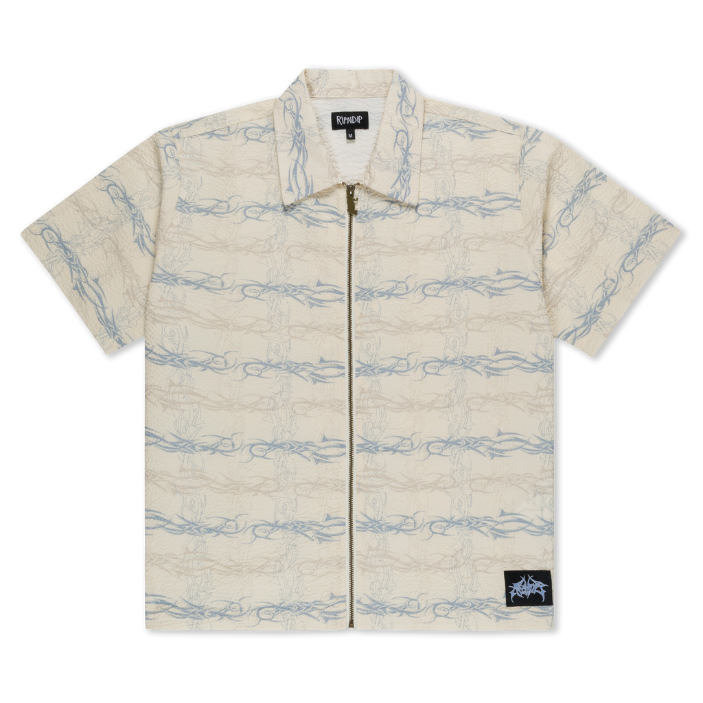 Crosswired ZipUp (White) – RIPNDIP