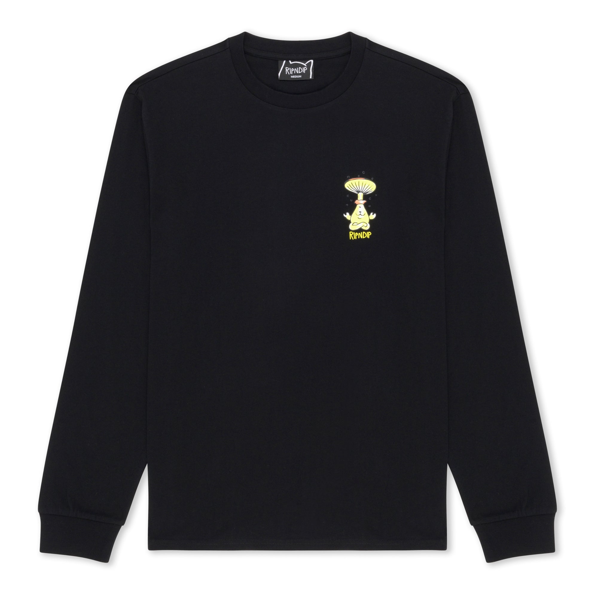 RIPNDIP Know Ur Shrooms Long Sleeve (Black)