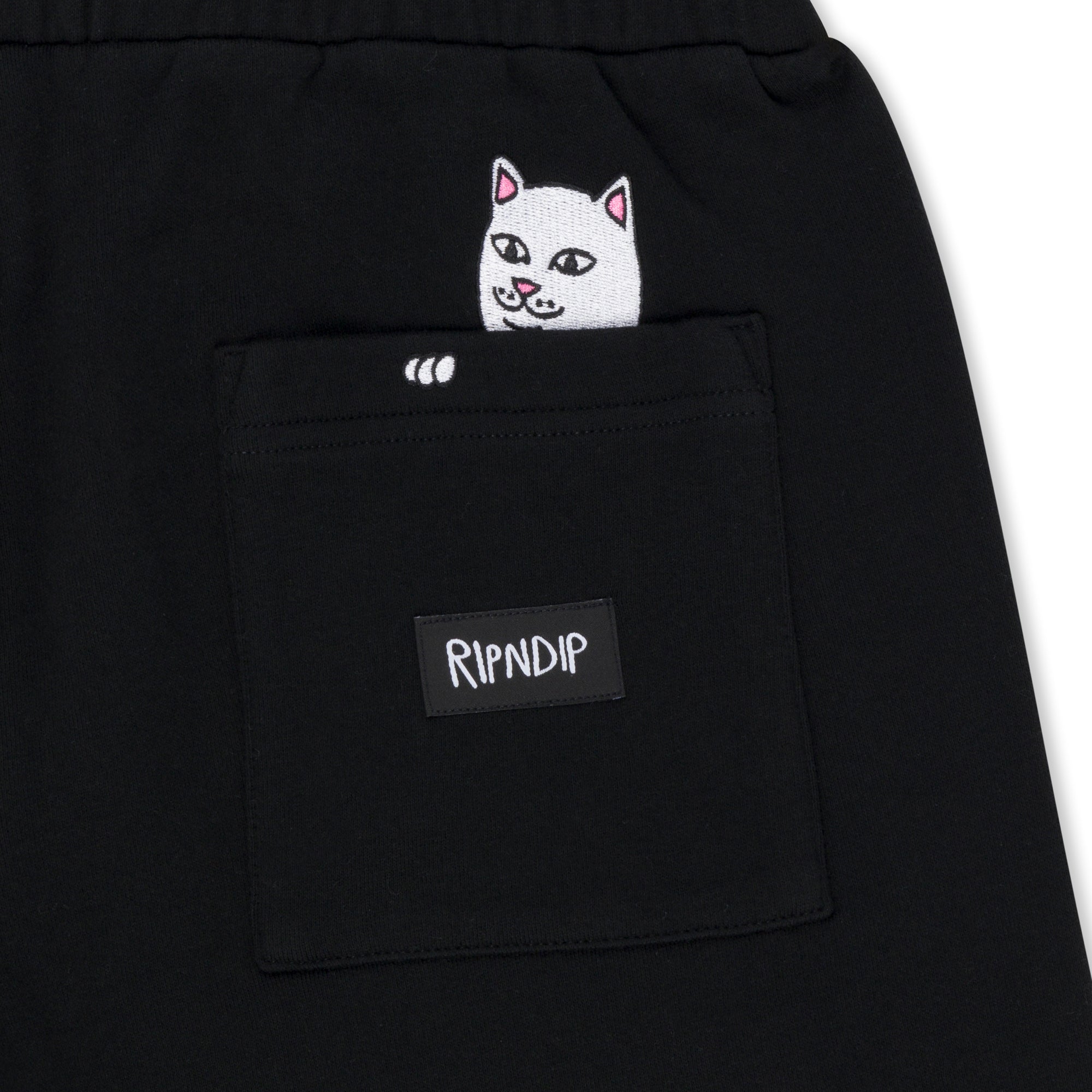 RIPNDIP Autograph Sweatshorts (Black)