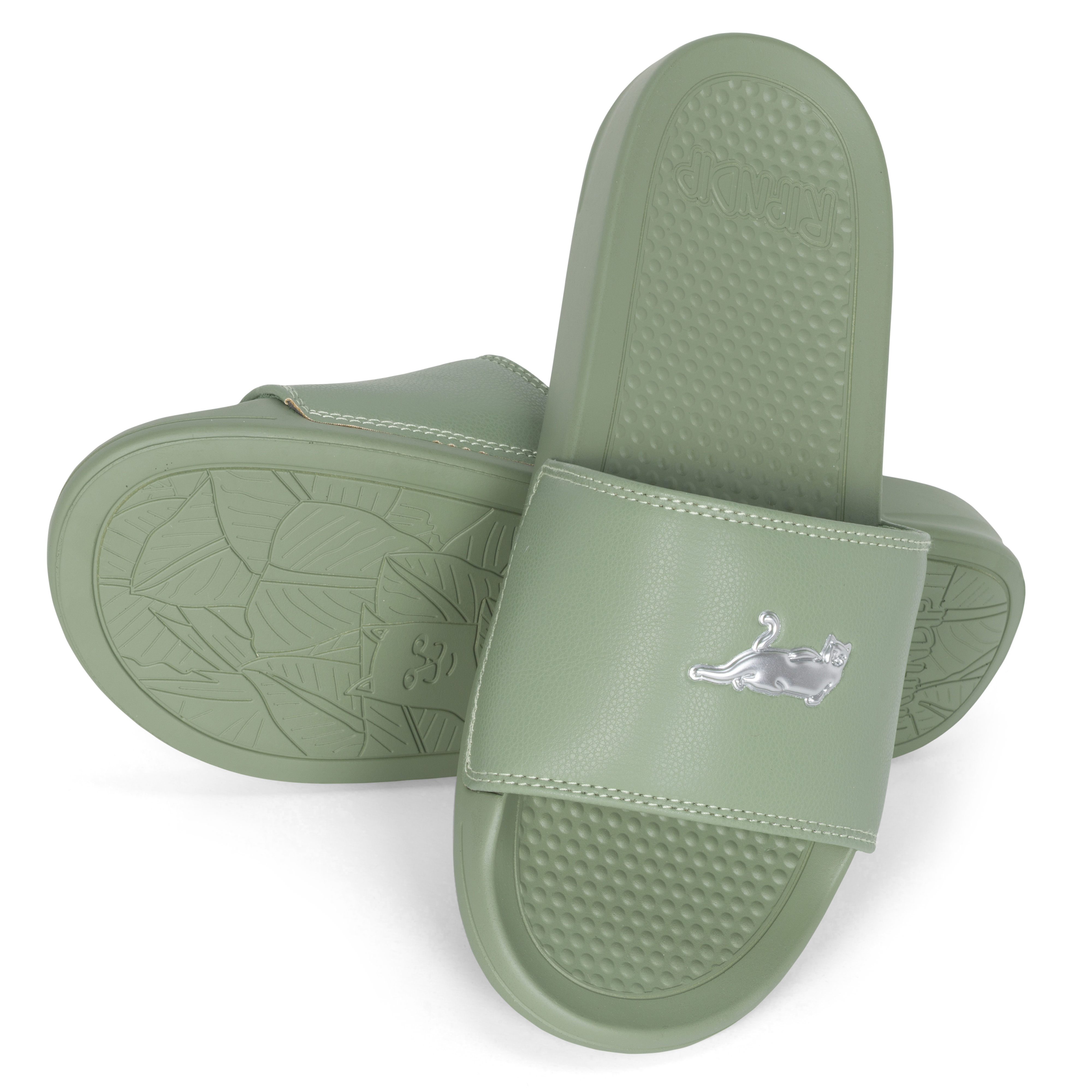 RIPNDIP Castanza Slides (Pine Green)