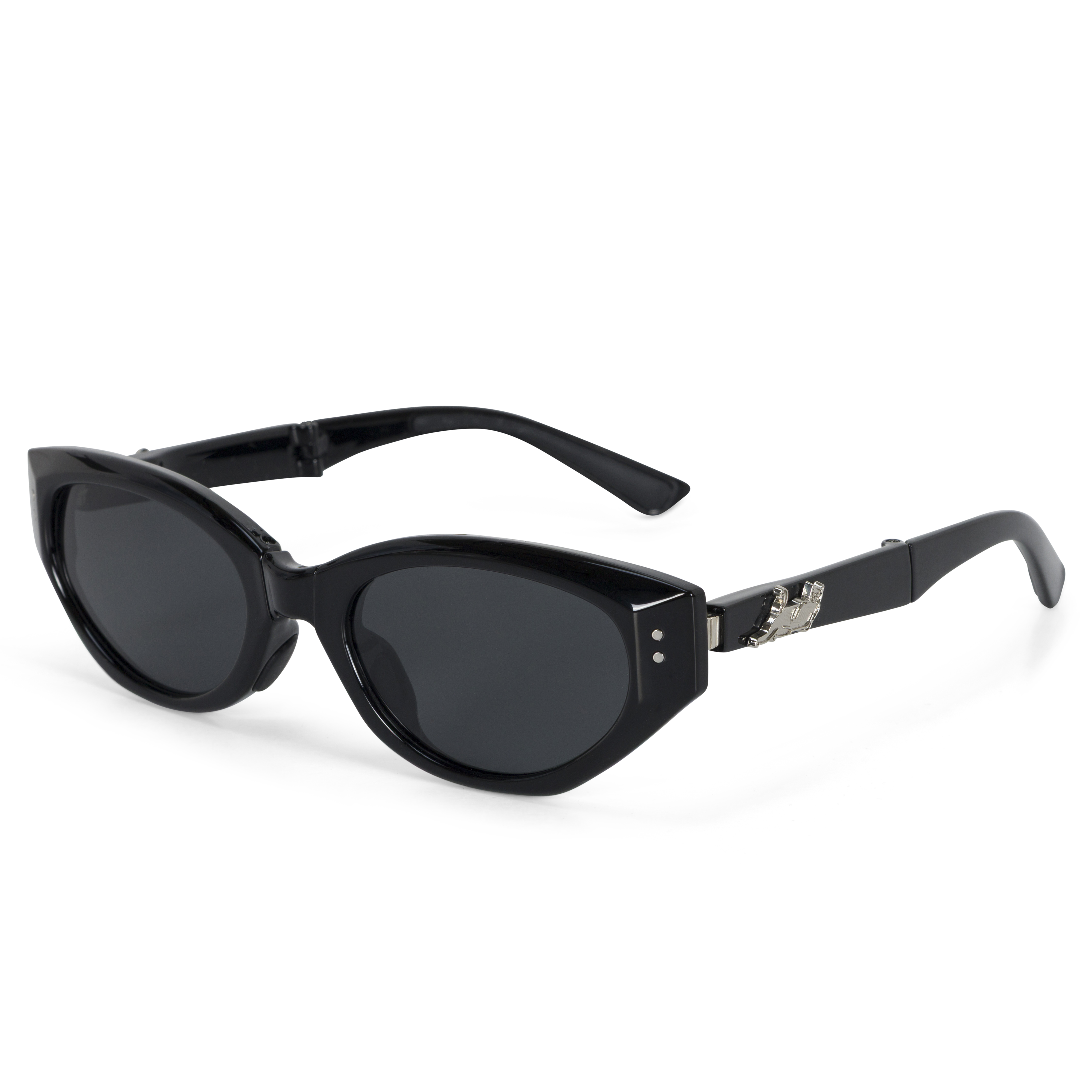 RIPNDIP Castanza Folding Sunglasses (Black)