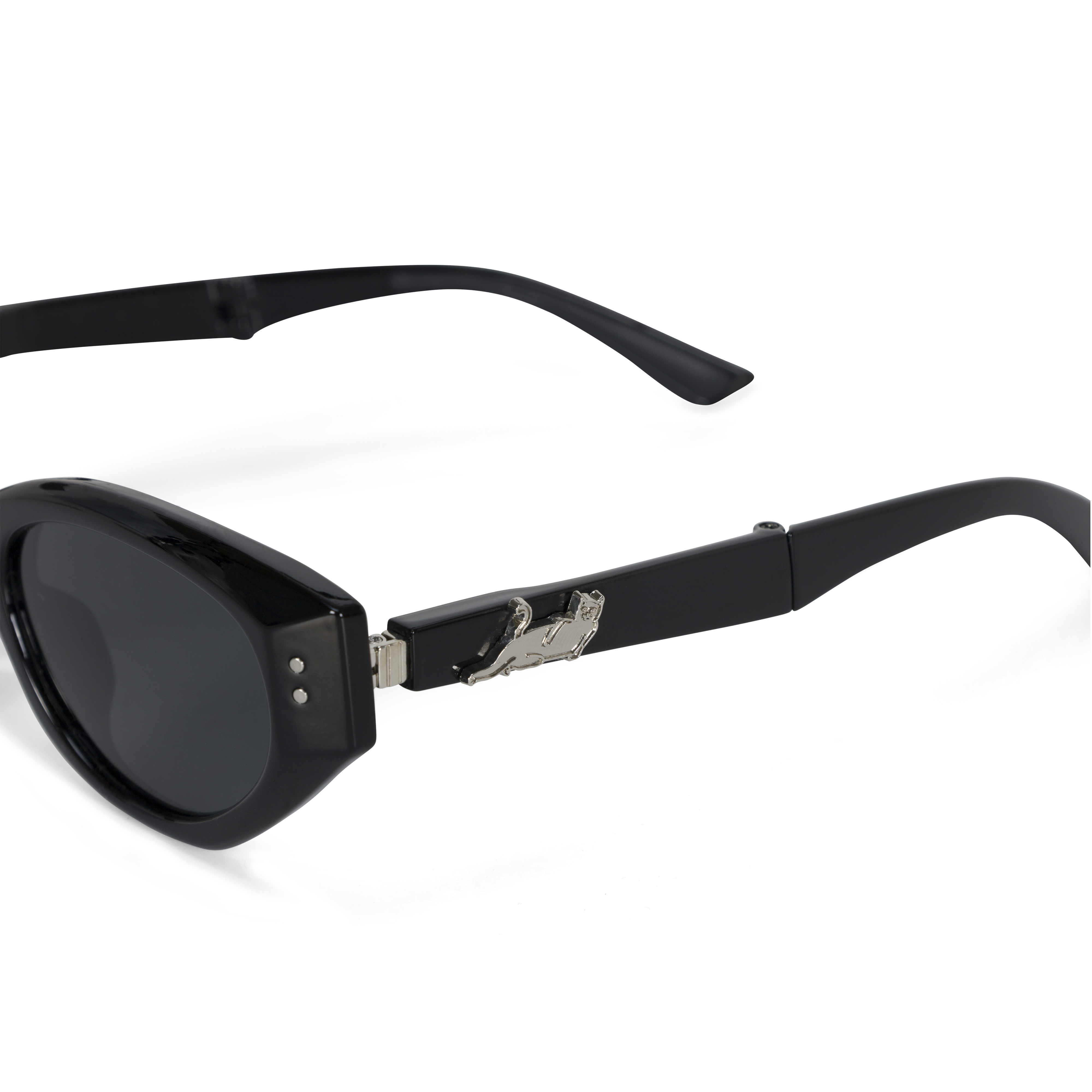 RIPNDIP Castanza Folding Sunglasses (Black)