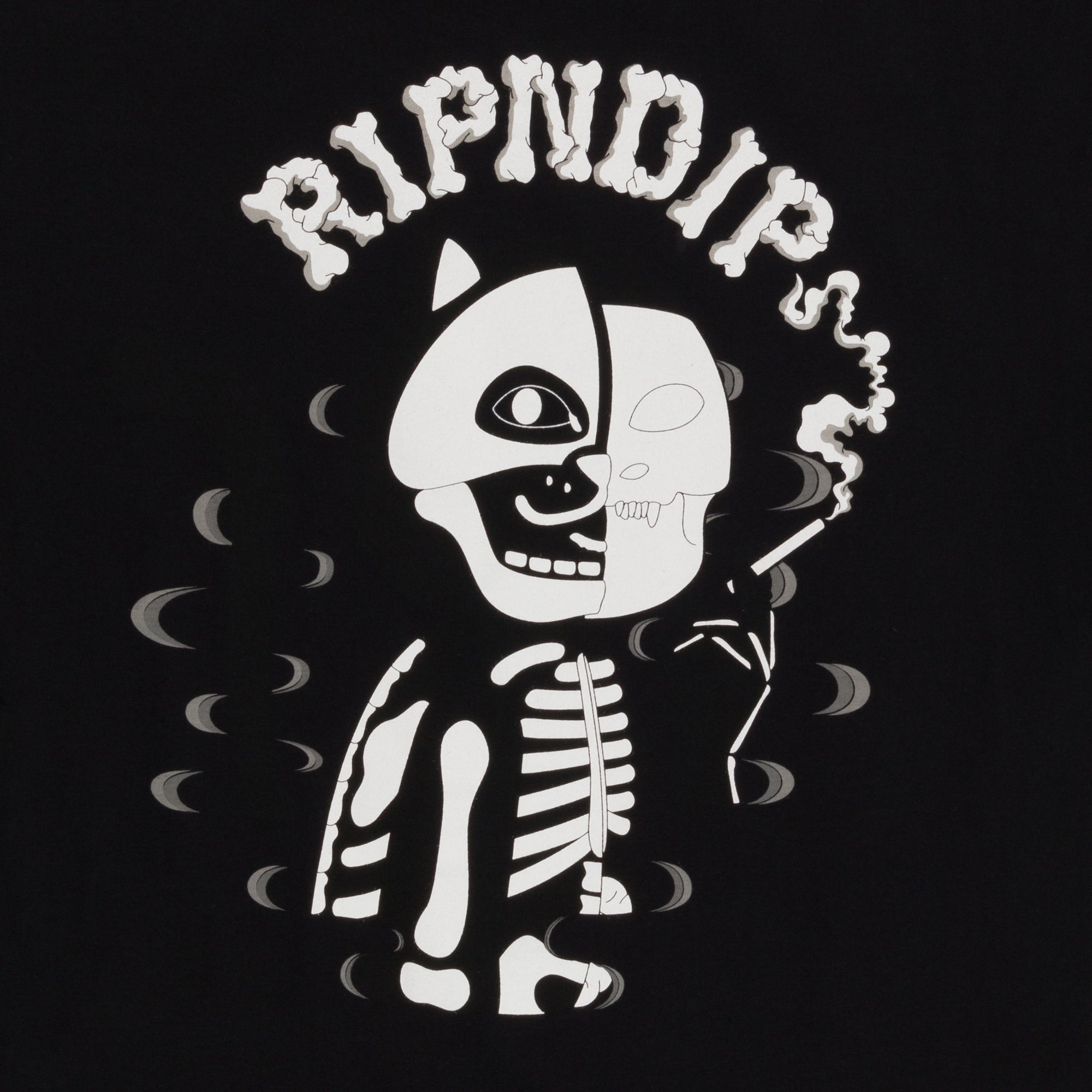 RIPNDIP Skelly Nerm Smokes Tee (Black)