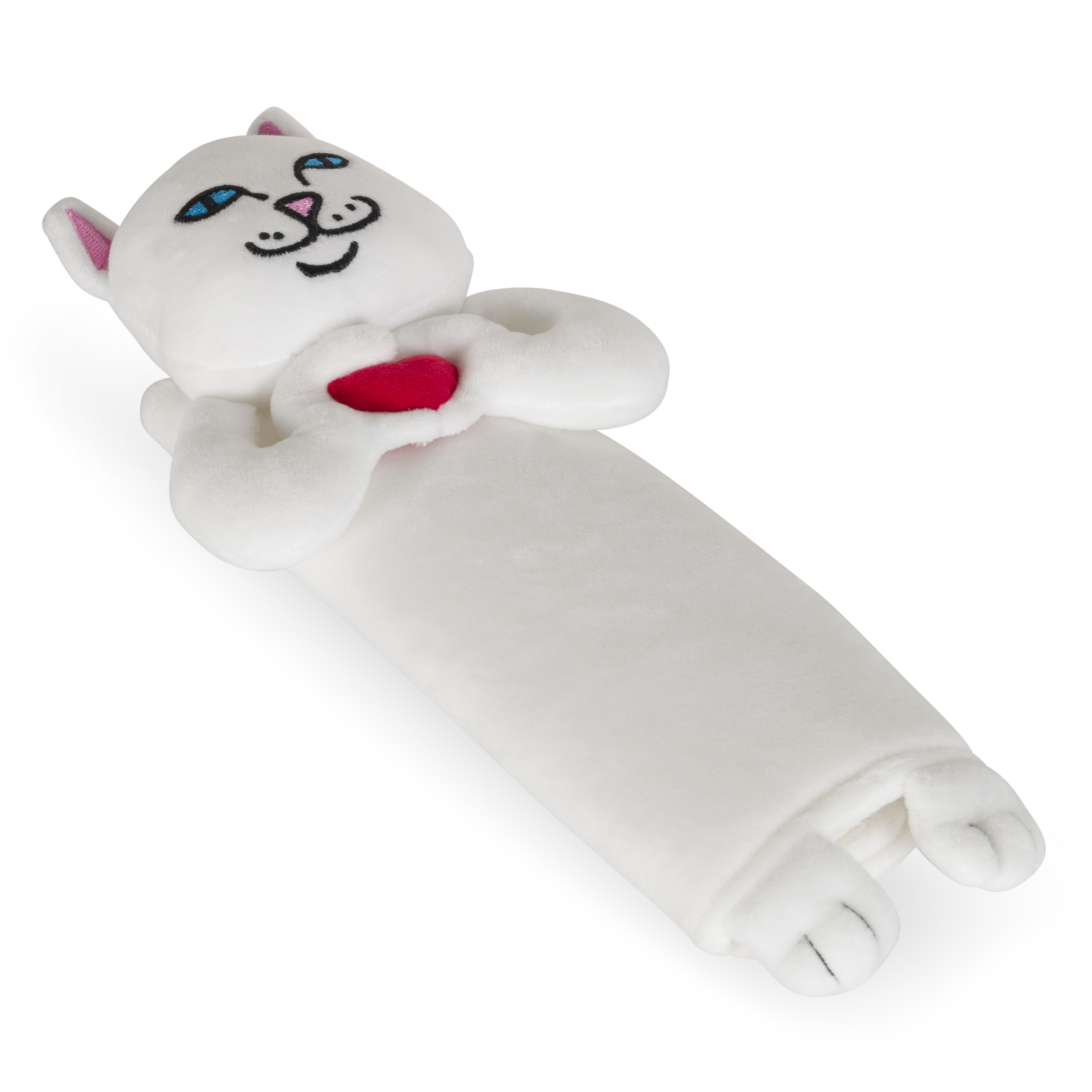 RIPNDIP Nermal Loves Seat Belt Cover (White)