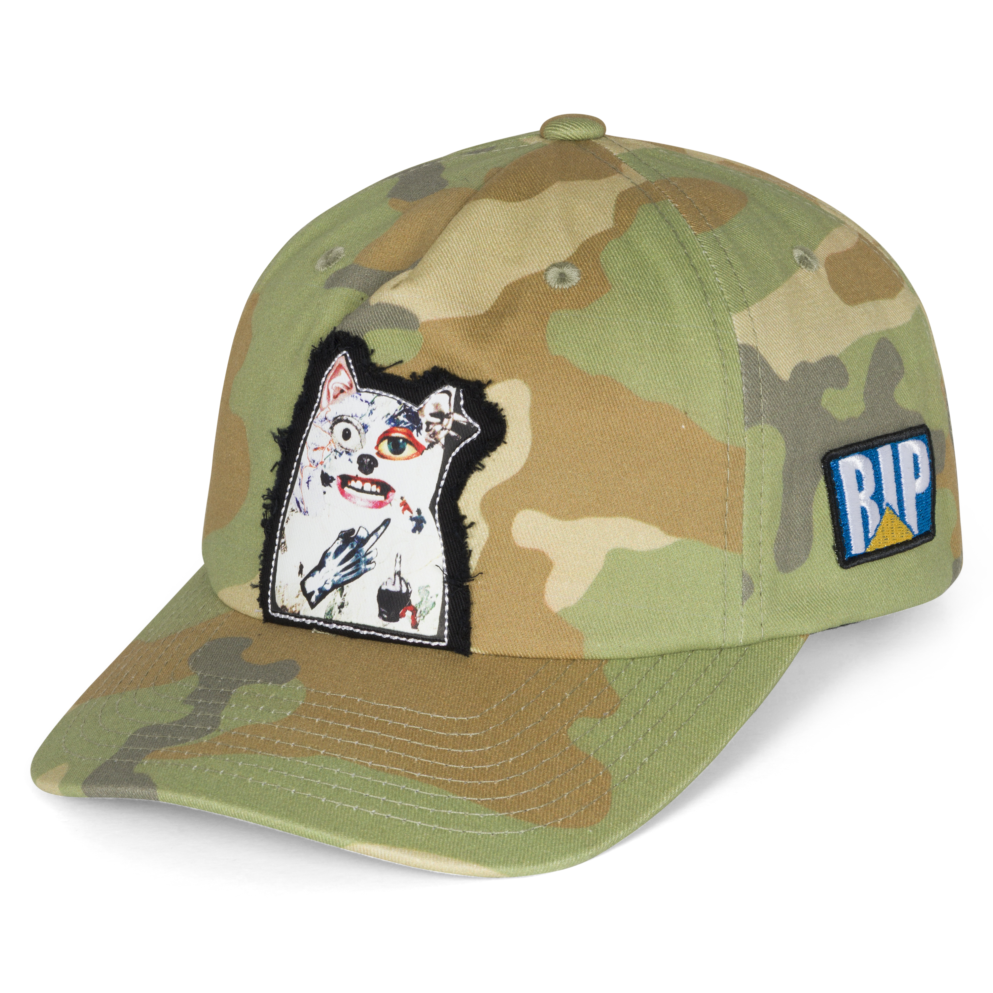 RIPNDIP Patchwork Dad Hat (Camo)