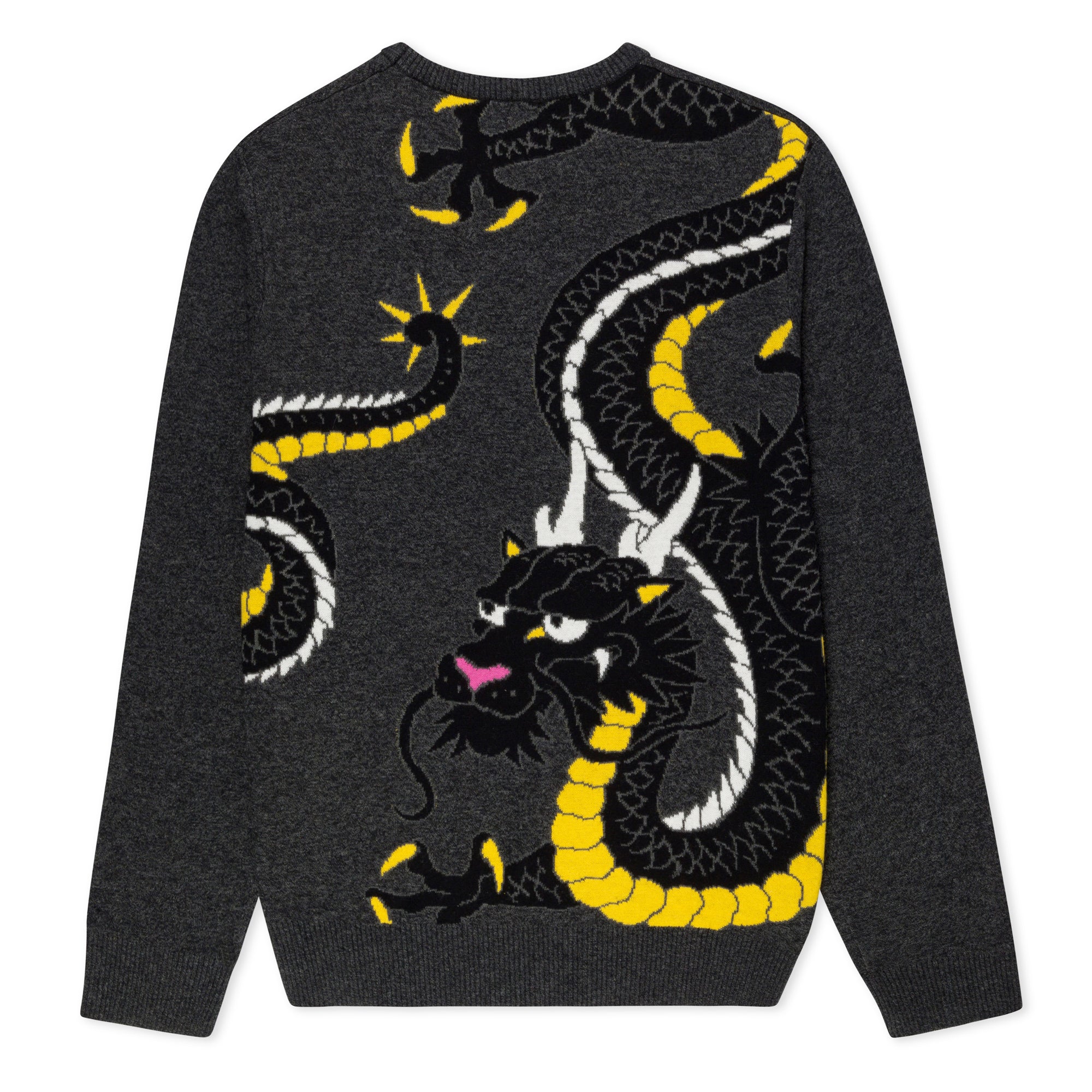 RIPNDIP Ryu Knit Sweater (Black Heather)