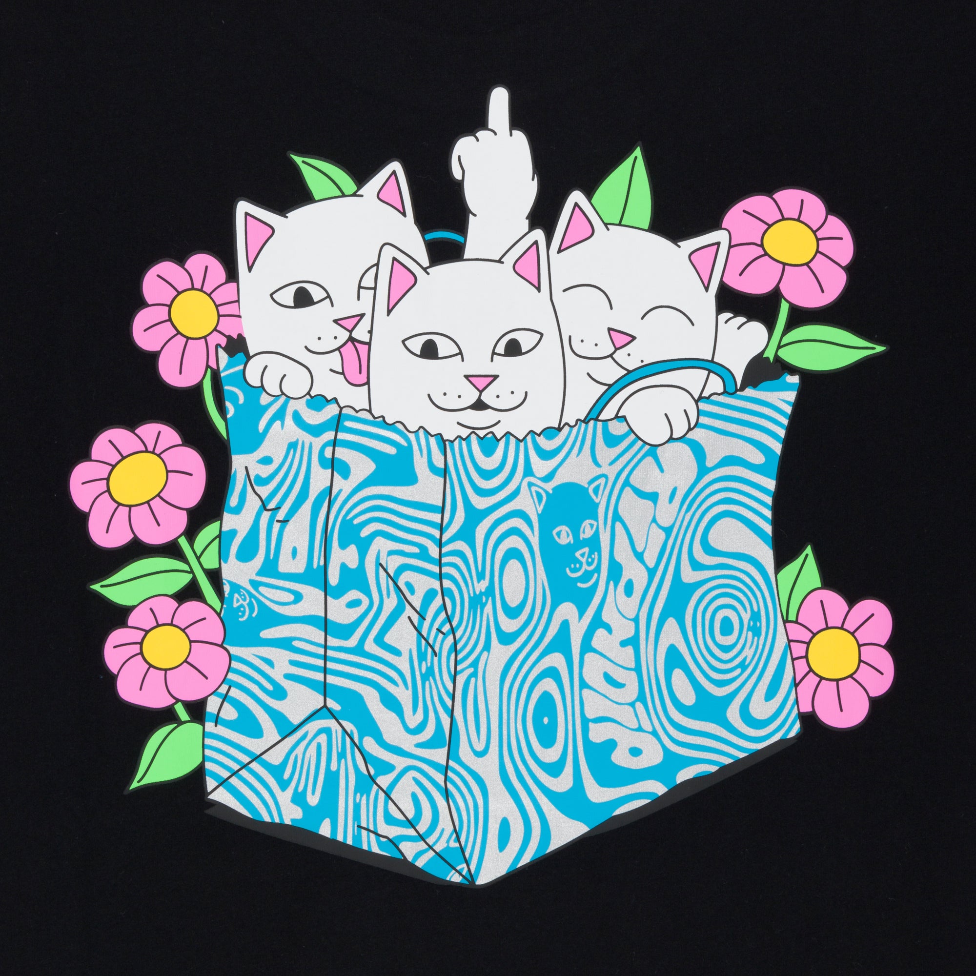 RIPNDIP Bag Of Puss Tee (Black)