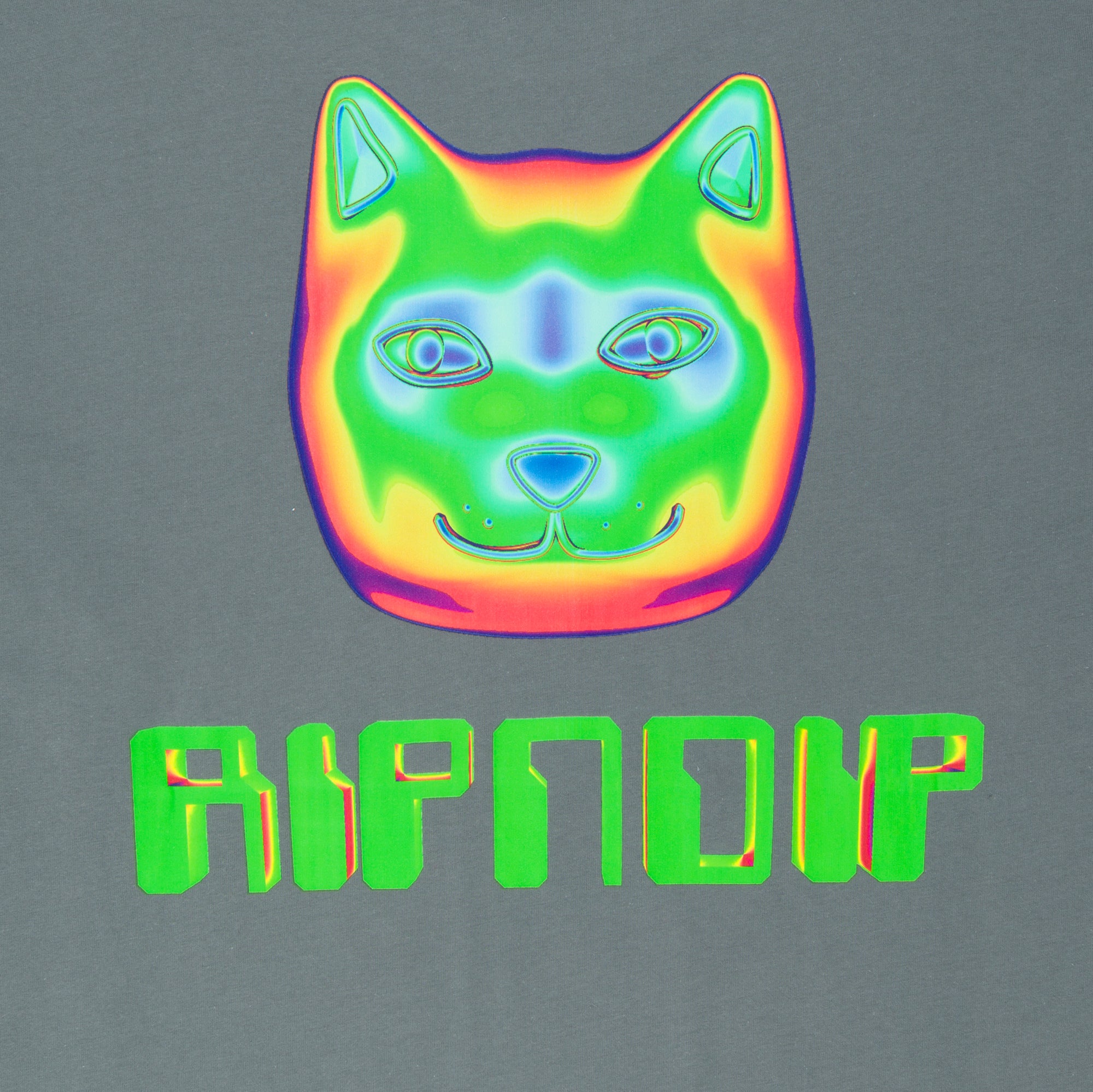 RIPNDIP Thermal Nermal Tee (Charcoal)