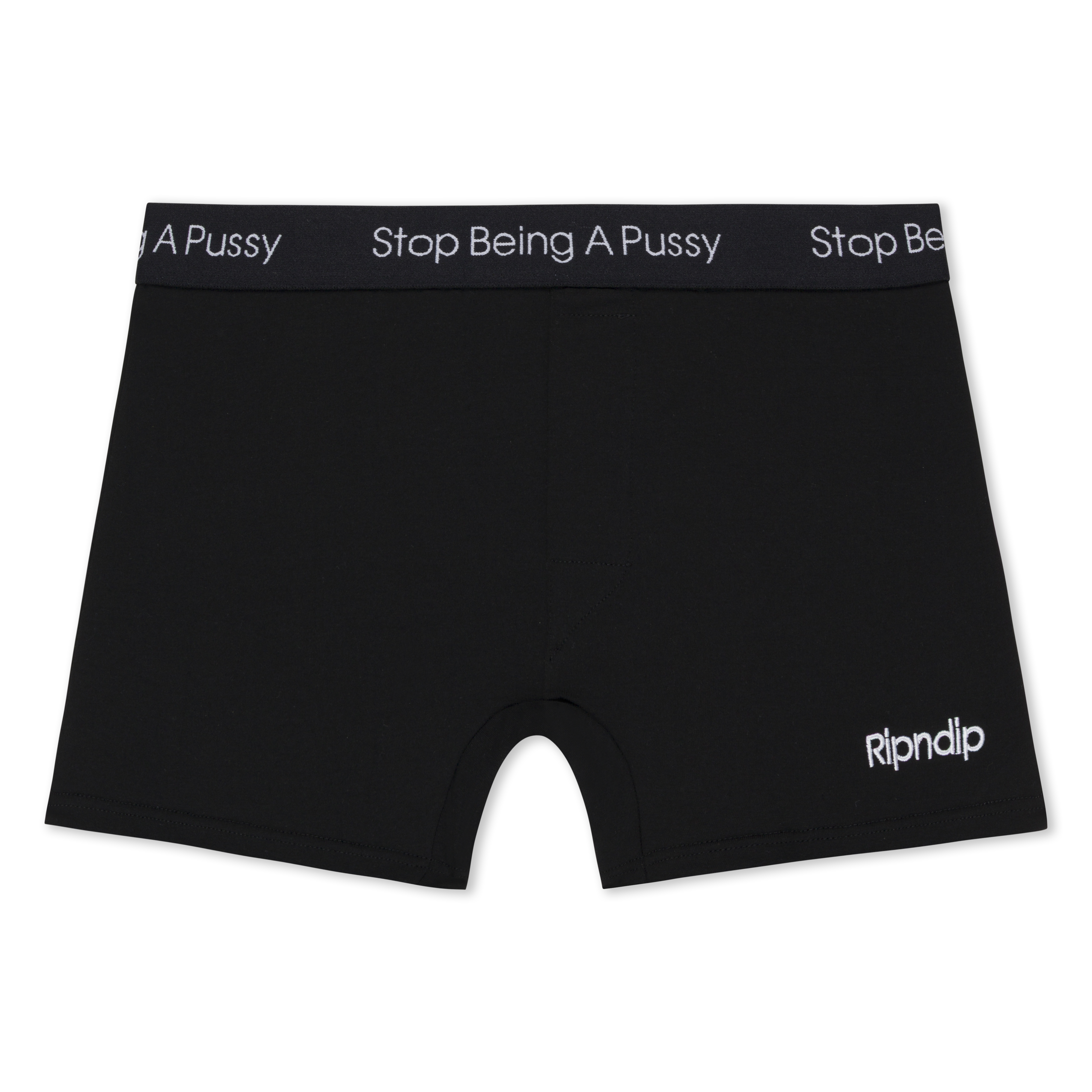 RIPNDIP Stop Being A Pussy Boxers (Black)