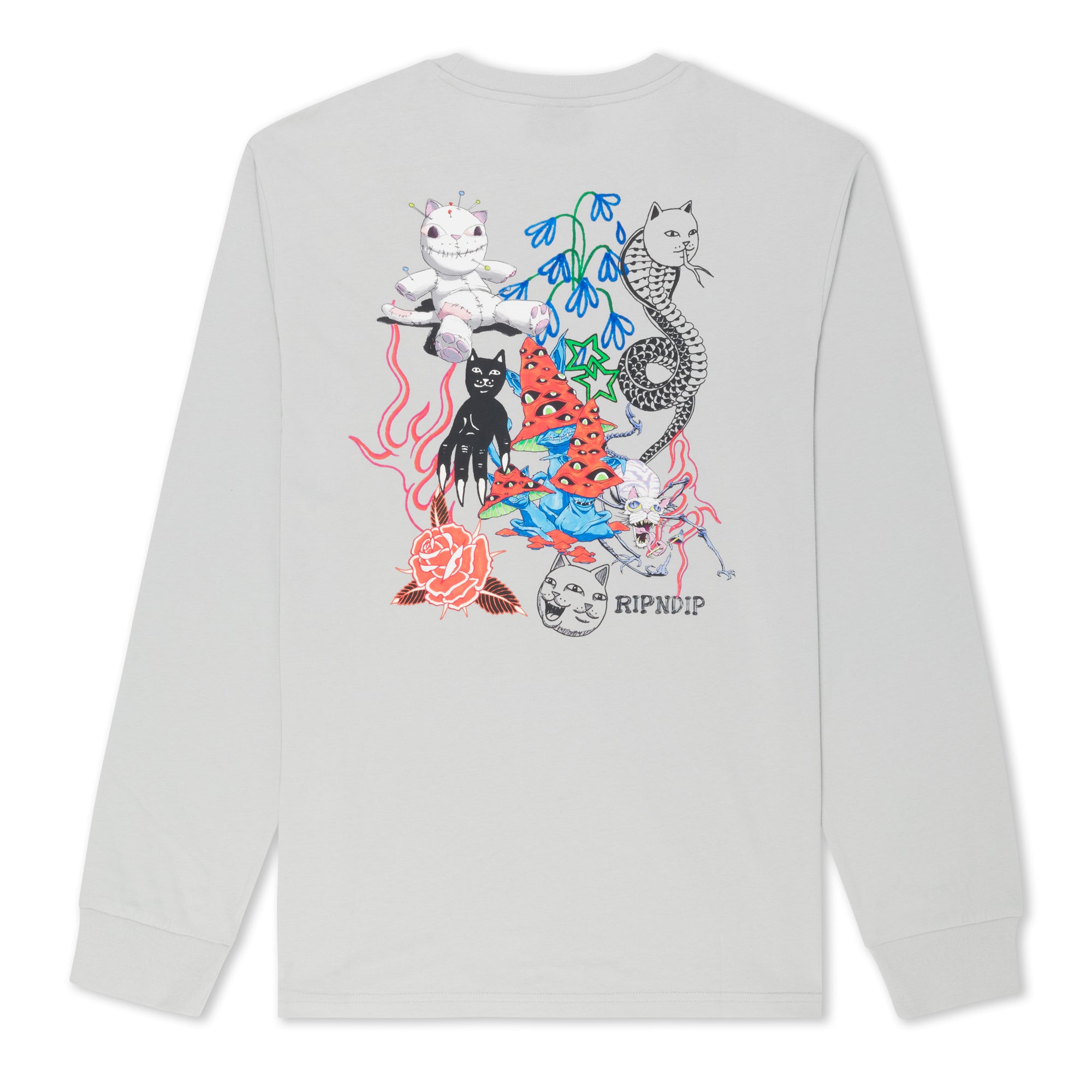 RIPNDIP Travis Long Sleeve (Grey)