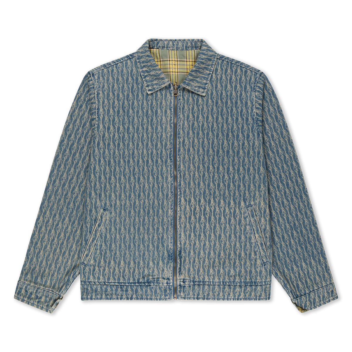 ジャケット・アウター Fresh Service TYPEWRITER REVERSIBLE WB Western Roads Reversible Work Jacket (Medium Wash) – RIPNDIP