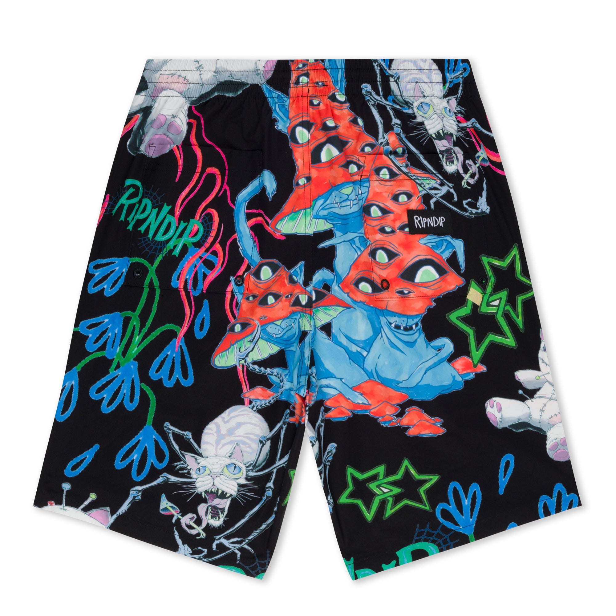 RIPNDIP Travis Swim Shorts (Black)