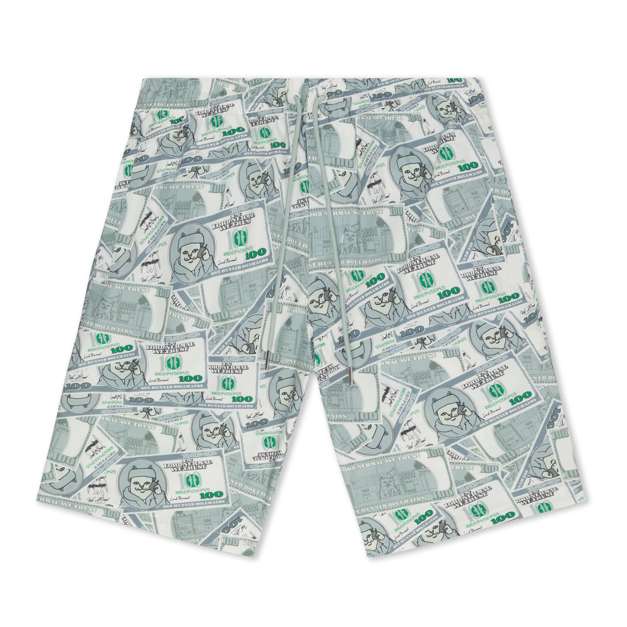 RIPNDIP Moneybag Swim Shorts (Olive)